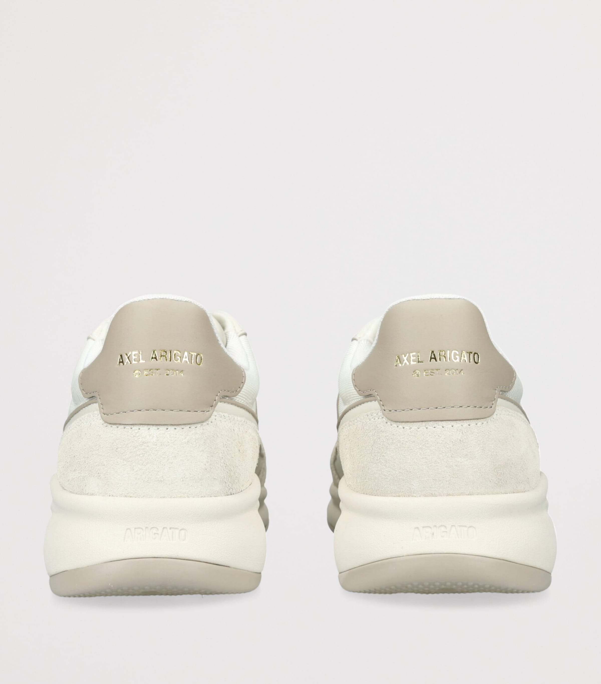 Leather Genesis Neo Runner Sneakers WHITE Image 2