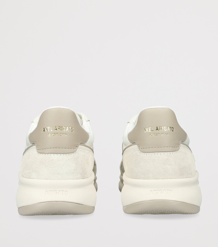 Leather Genesis Neo Runner Sneakers WHITE Image 2