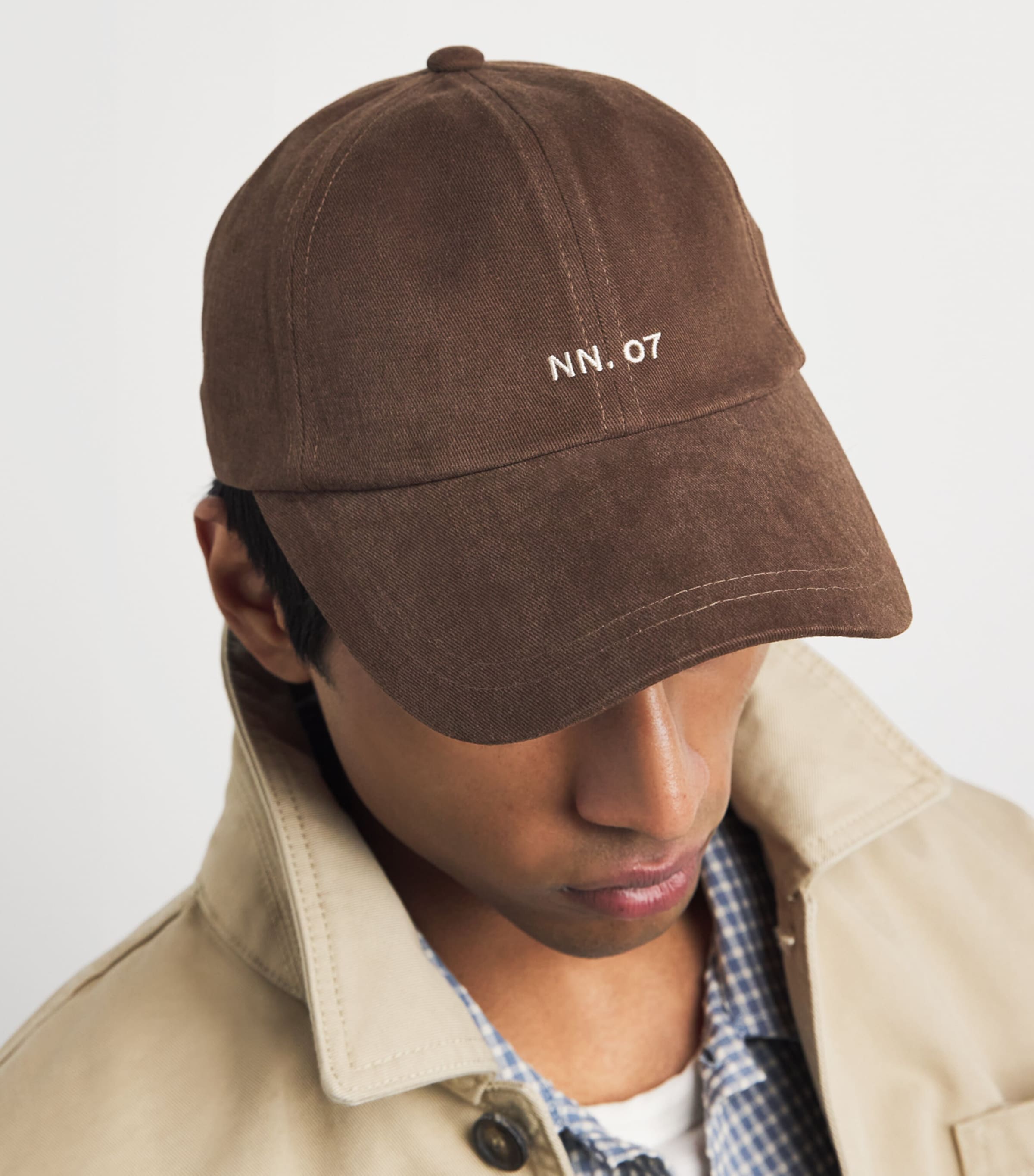 NN07 Cotton Logo Baseball Cap Demitasse Image 2