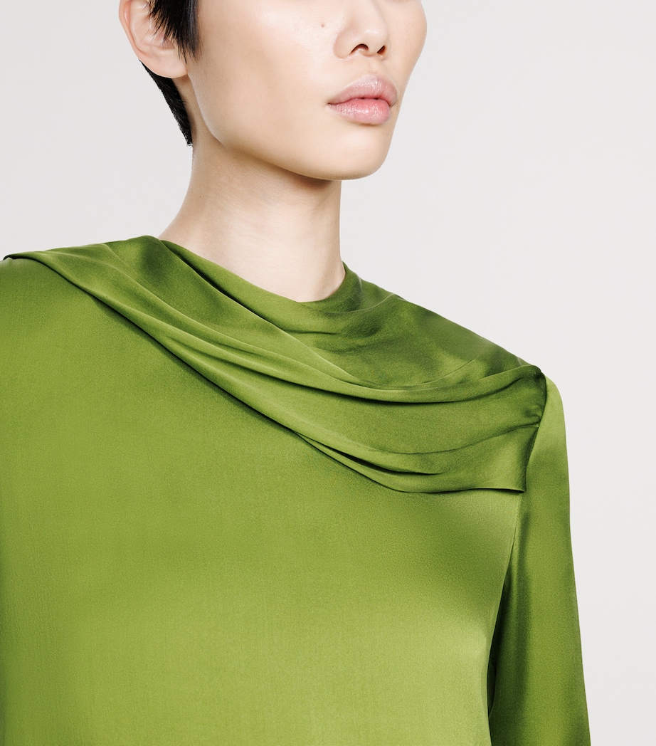 TOM FORD Womens Silk Georgette Blouse Gdk Image 5
