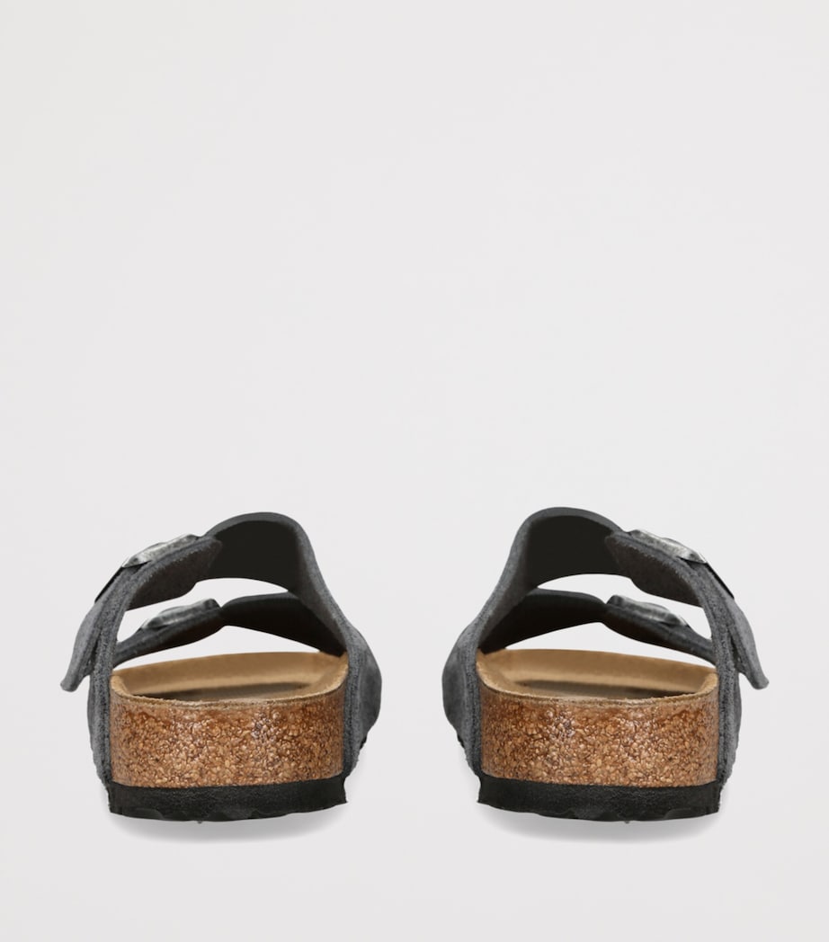 Birkenstock Suede Arizona Sandals Grey/dark Image 2