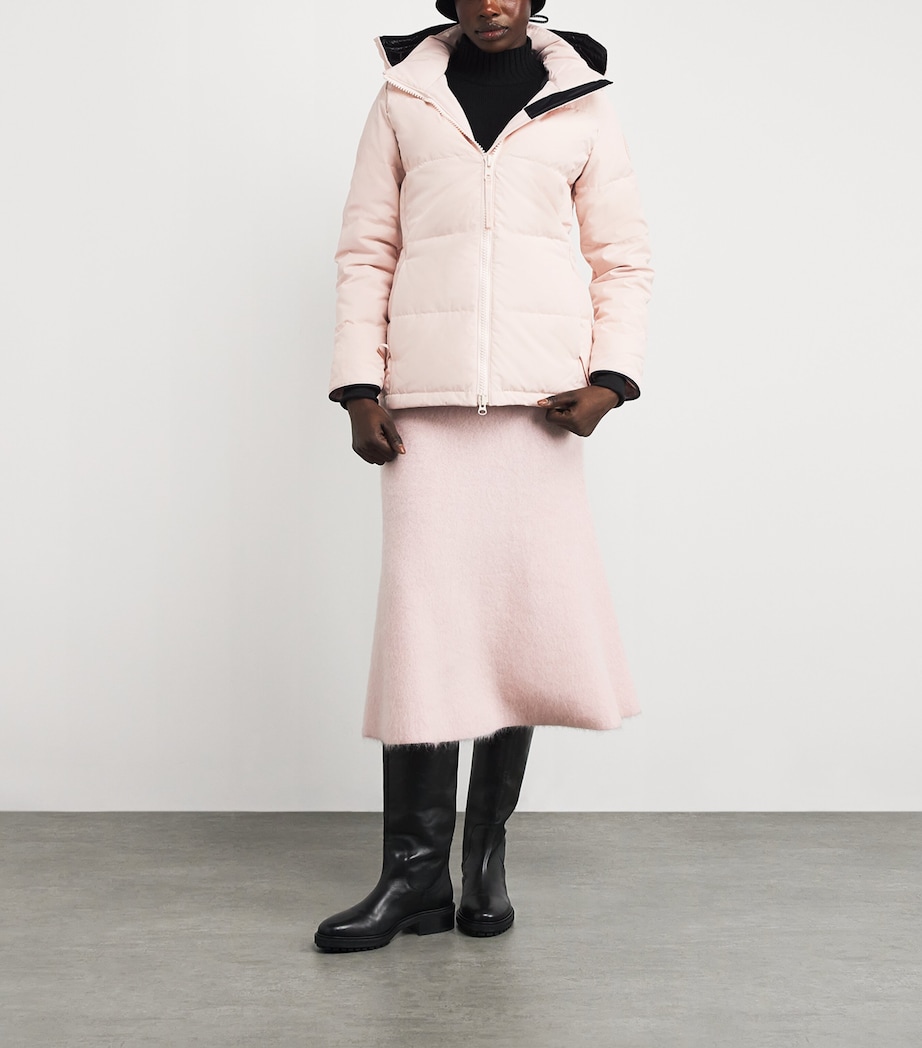 Down-Filled Chelsea Parka Coat VINTAGE ROSE Image 2