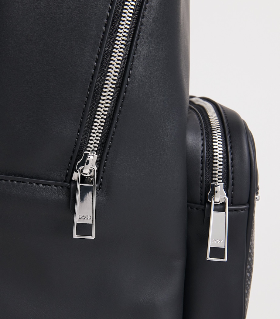 Monogram Backpack 001 BLACK Image 6