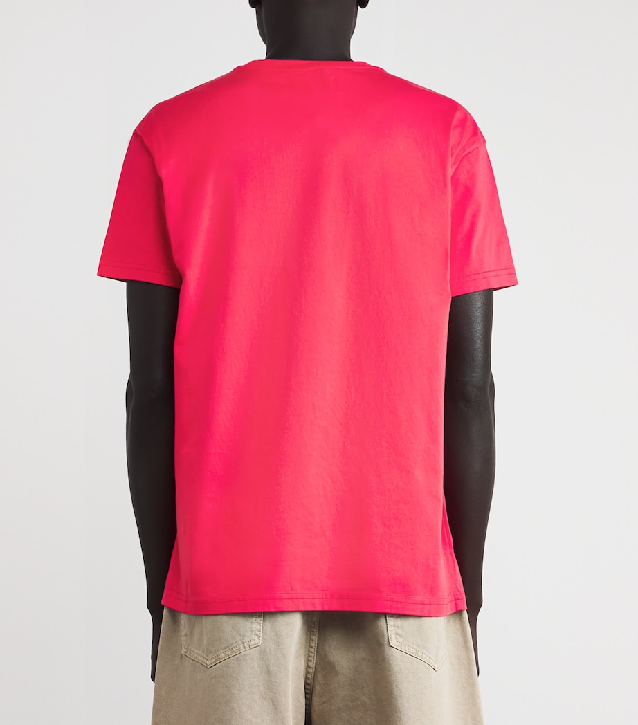 Organic Cotton Orb T-Shirt H403 TOMATO RED Image 4