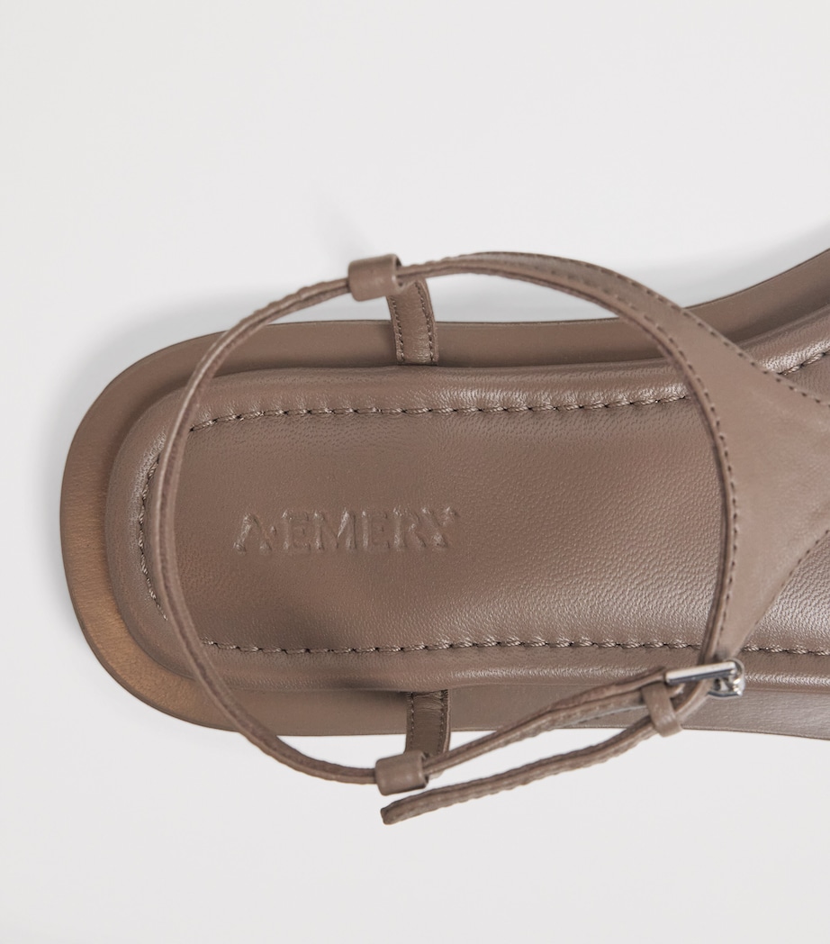 A.EMERY Leather Alta Sandals Tawny Image 7