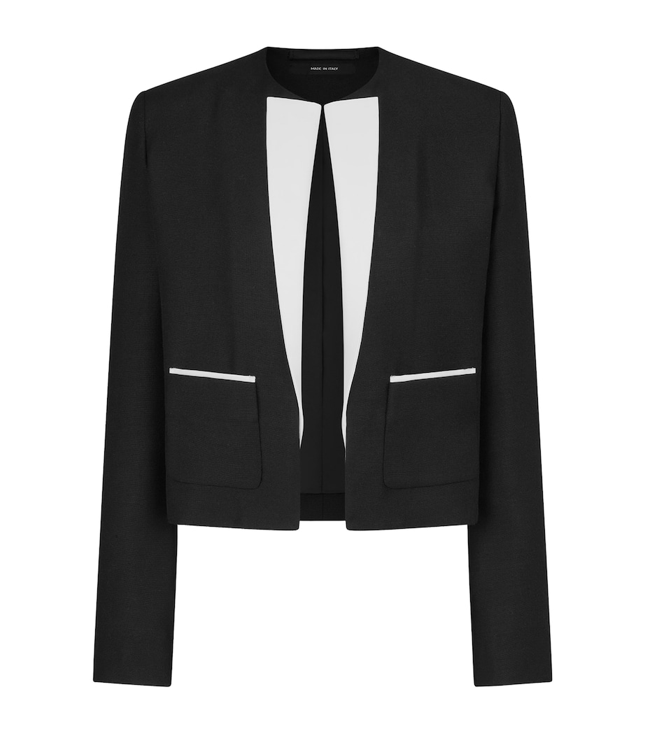 TOM FORD Womens Virgin Wool-Silk Spencer Jacket Naa Image 1