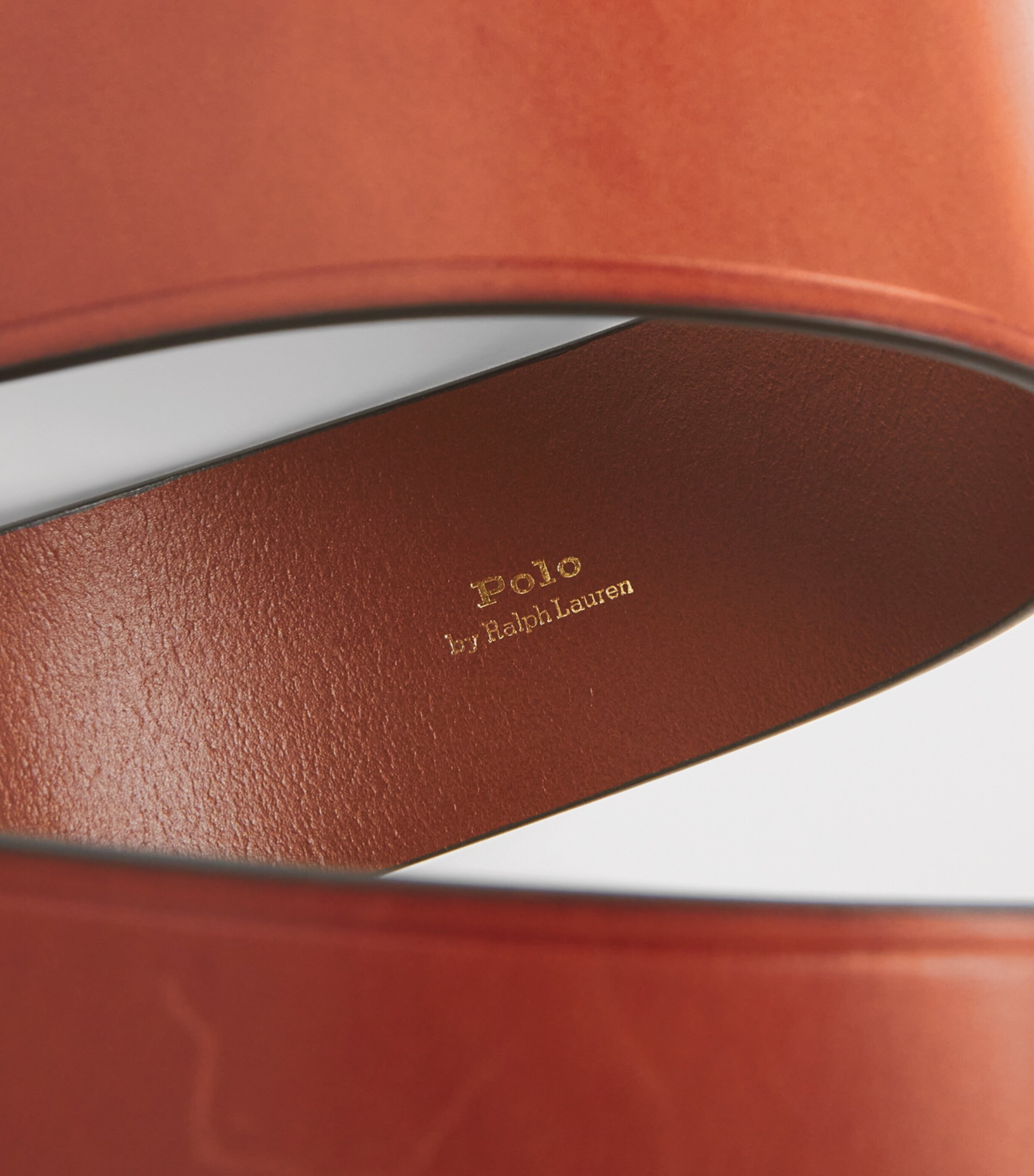 Polo Ralph Lauren Leather Belt Cuoio Image 4