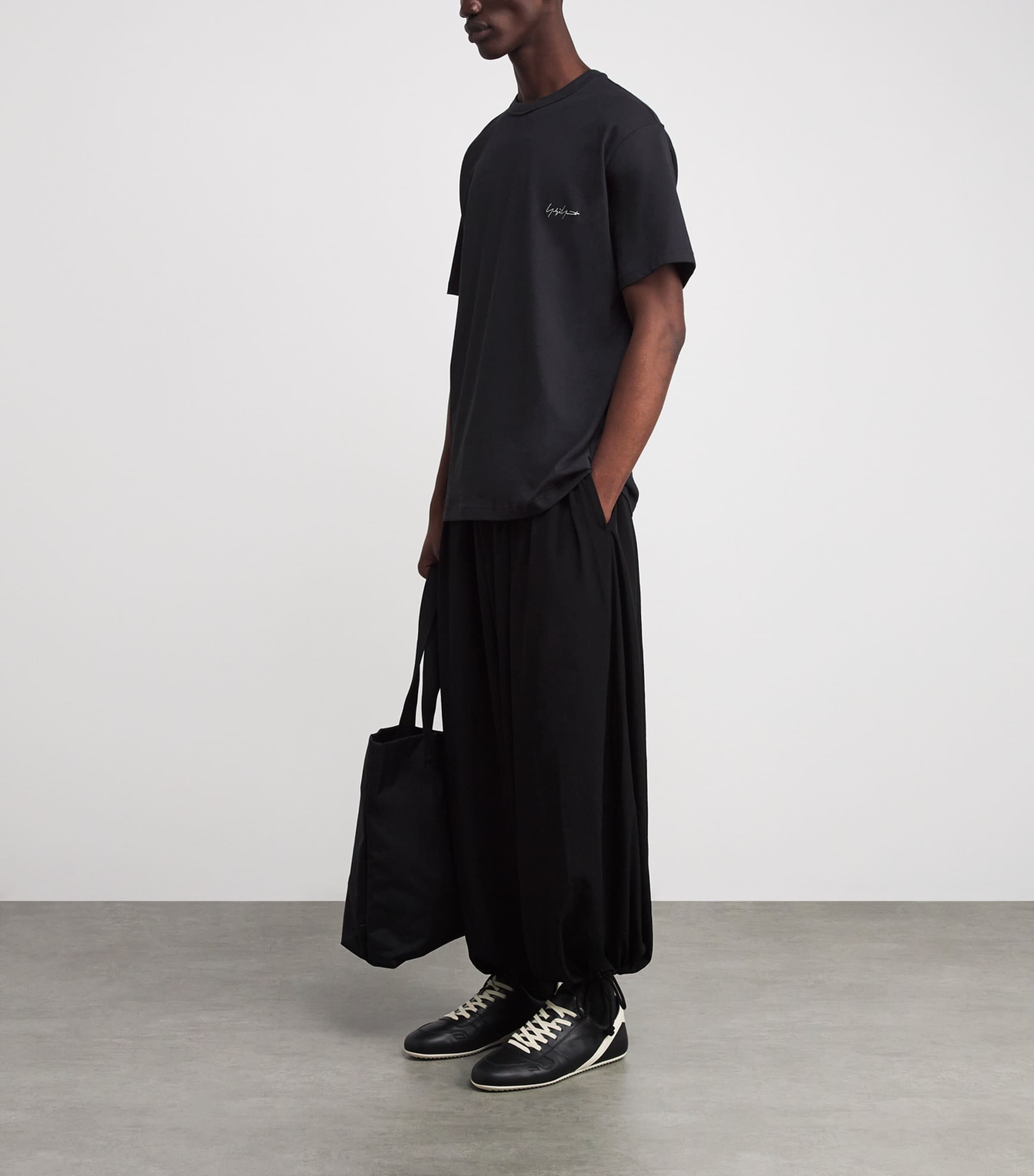 Yohji Yamamoto Black x adidas Y-3 Kuro T-Shirt | Harrods US