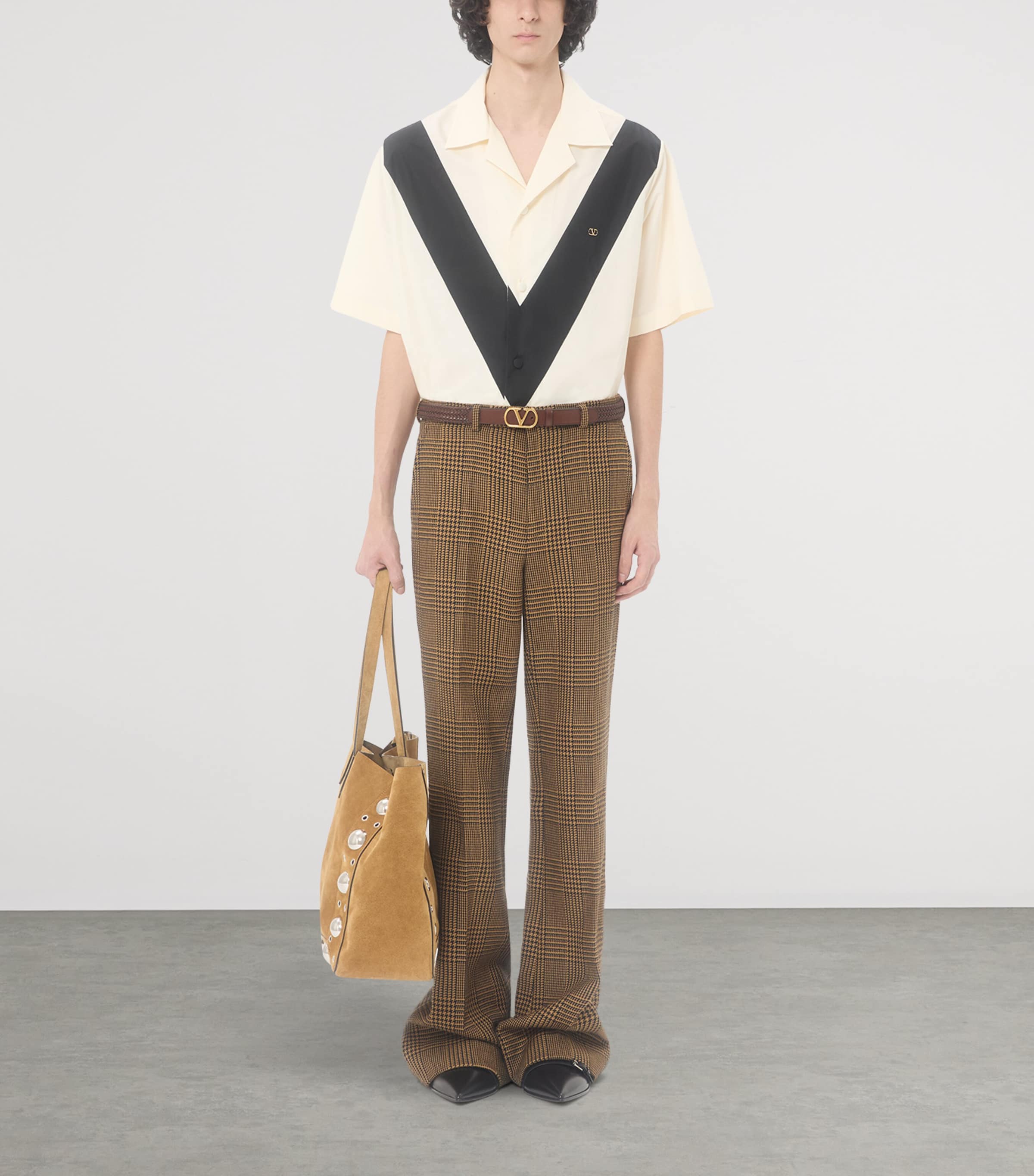 Cotton VLogo Shirt 0AN Image 5