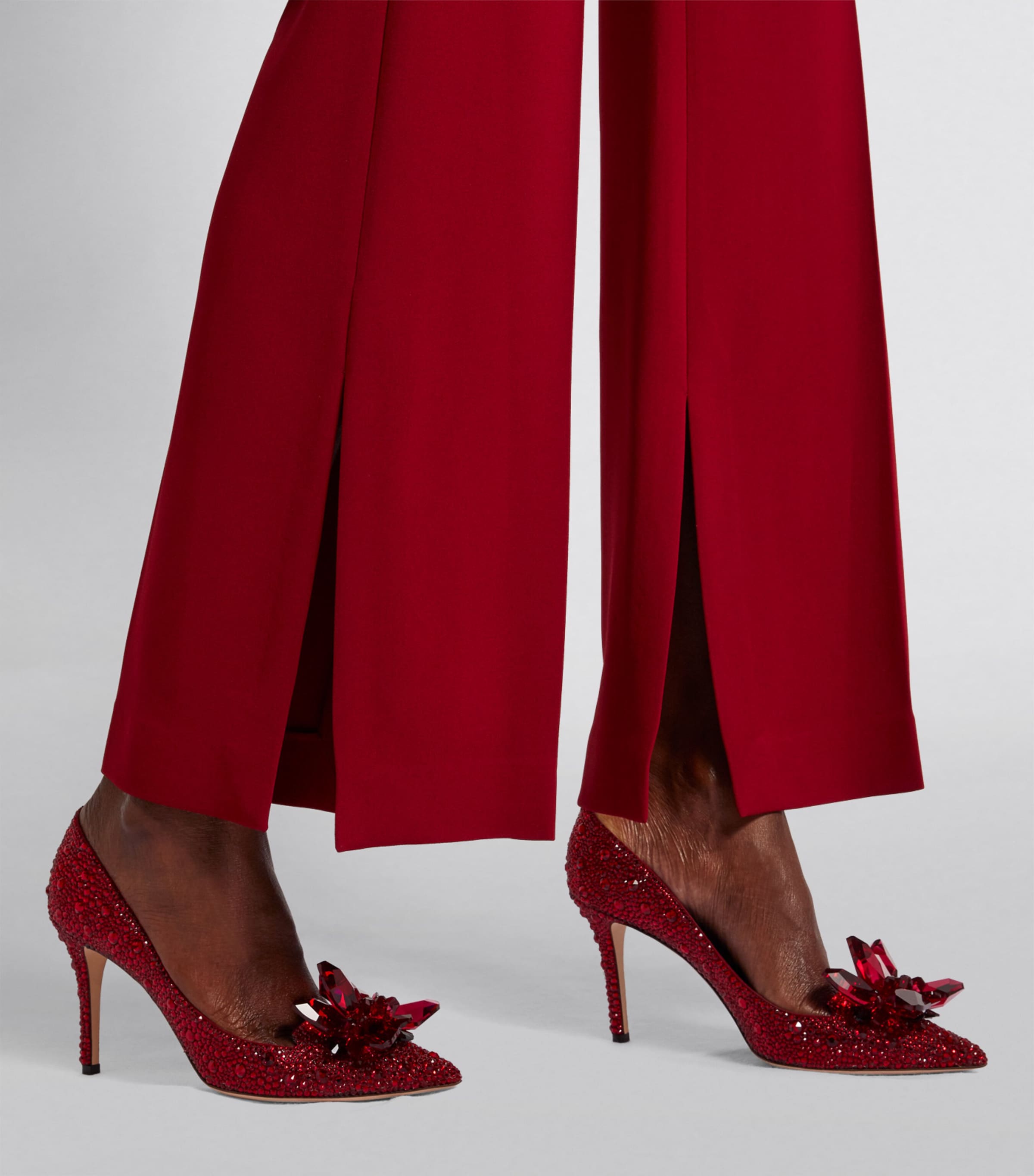 Alia 85 Crystal Pumps RED MIX Image 5