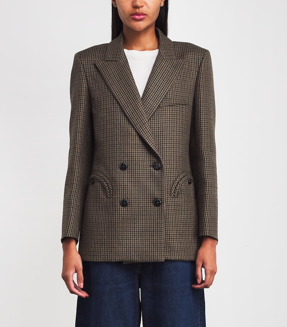 Virgin Wool Everynight Double-Breasted Blazer MV01 FOREST Image 3