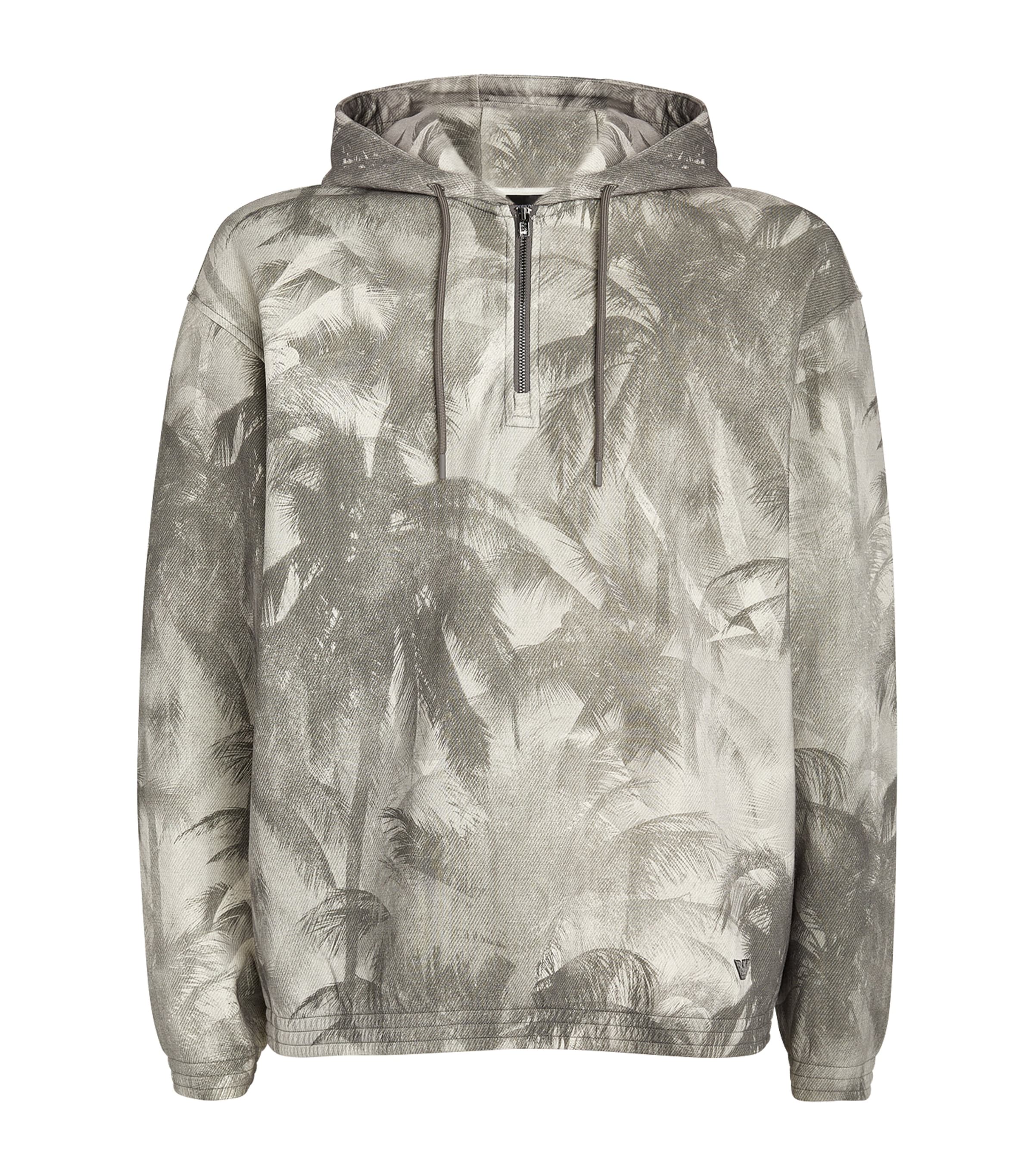 Emporio Armani Nylon Palm Blouson Jacket