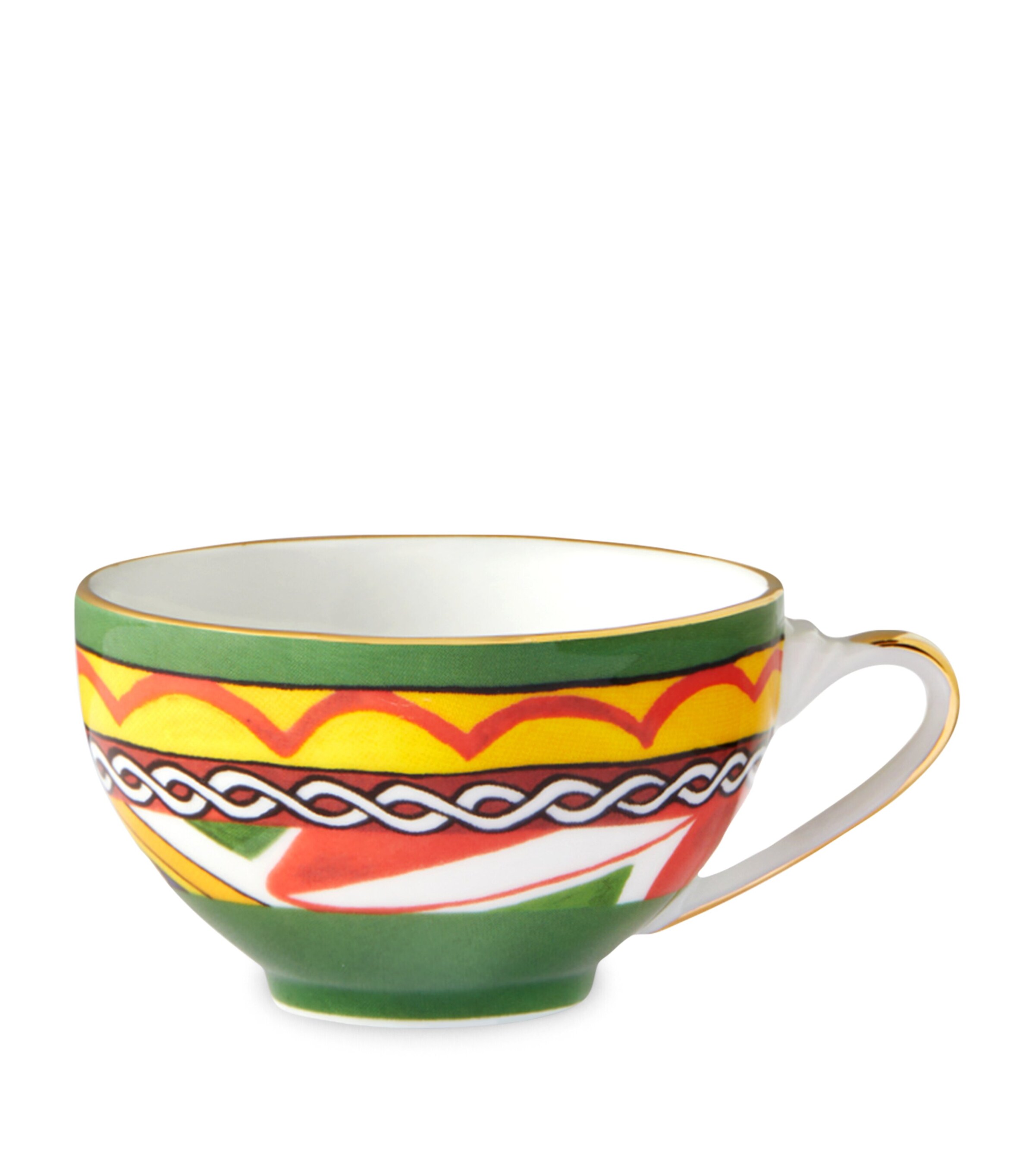 Dolce&Gabbana Casa Carreto Coffee Cup and Saucer Limoni F Do Az Image 5