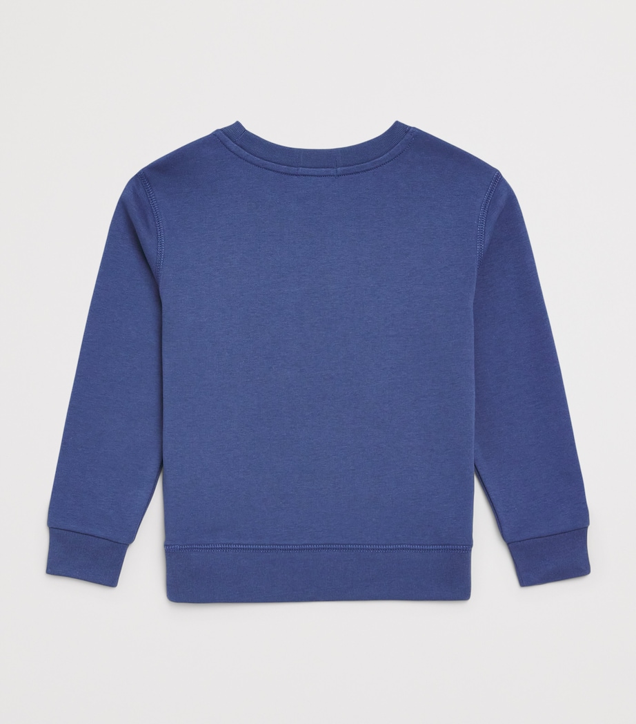 Ralph Lauren Kids Cotton Polo Pony T-Shirt (2-7 Years) Blue Heaven Image 2