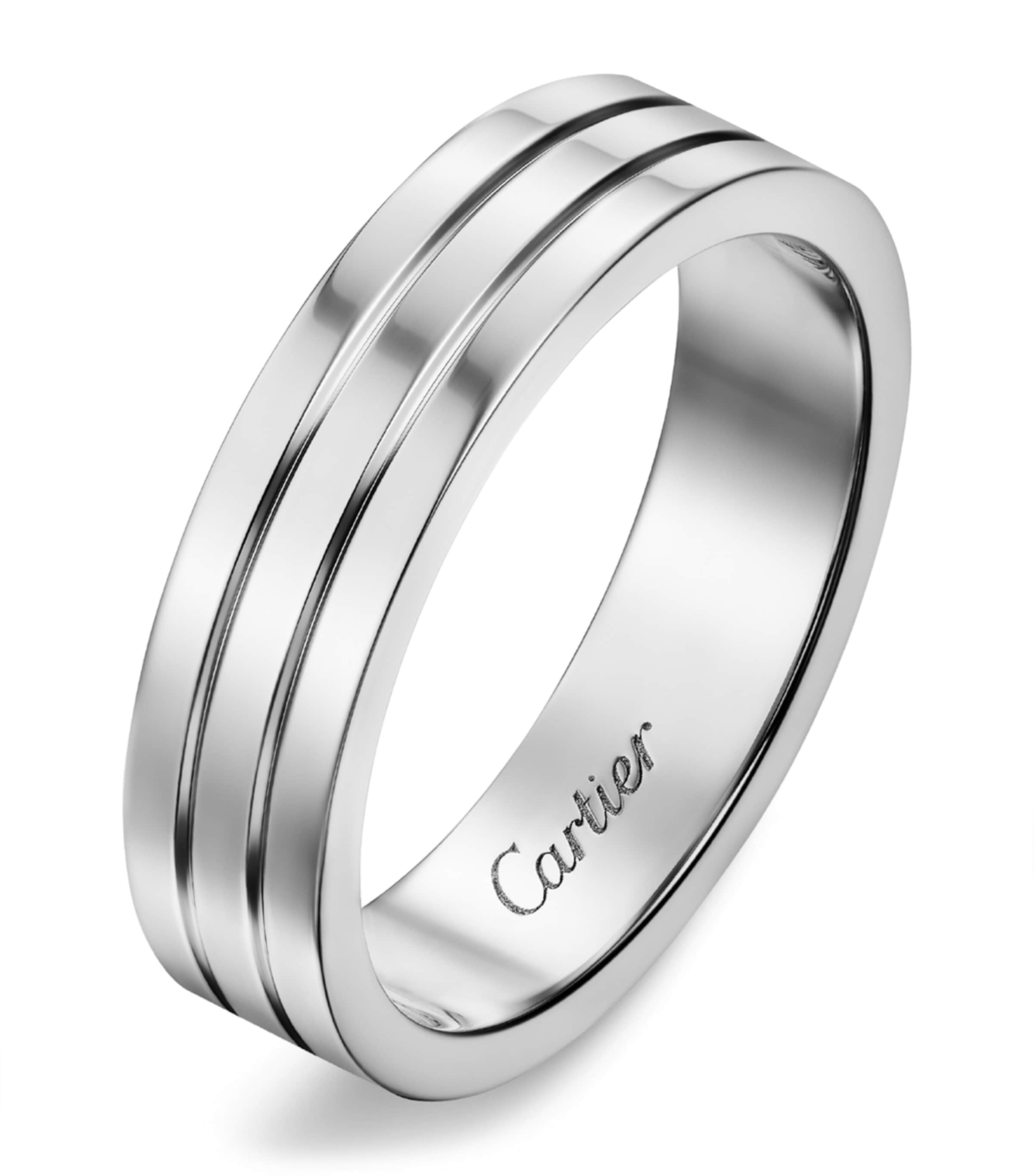 Cartier White Gold Vendôme Louis Cartier Wedding Band Multi Gold Image 1