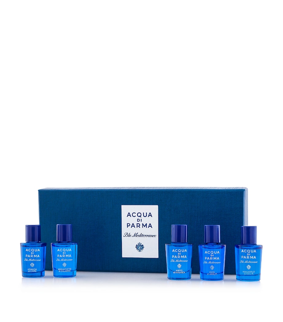 Blu Mediterraneo Miniature Fragrance Gift Set (5 x 5ml) NO COLOUR Image 1