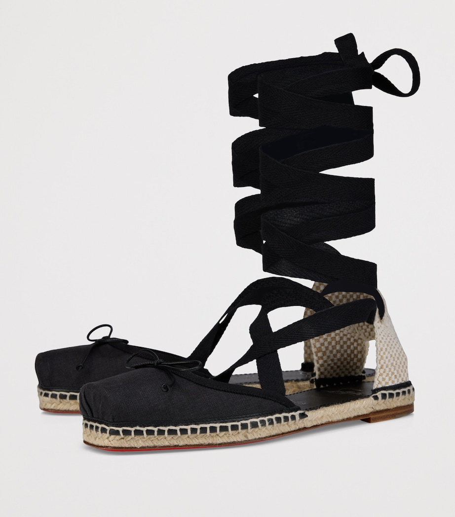 Christian Louboutin Cassiadrilla Espadrille Ballet Flats Image 3