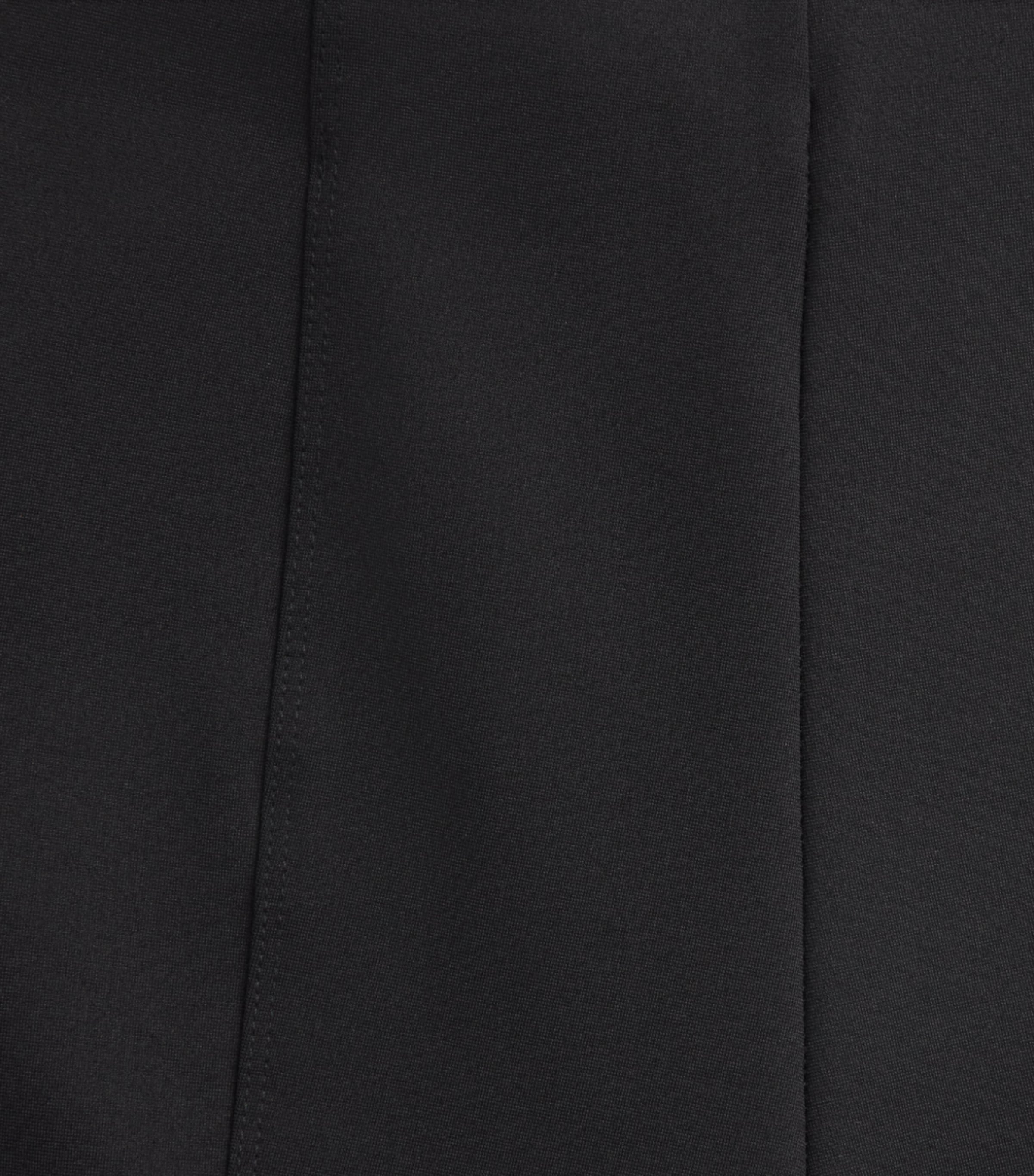 Maje Womens Flared Slit Trousers Black Image 6