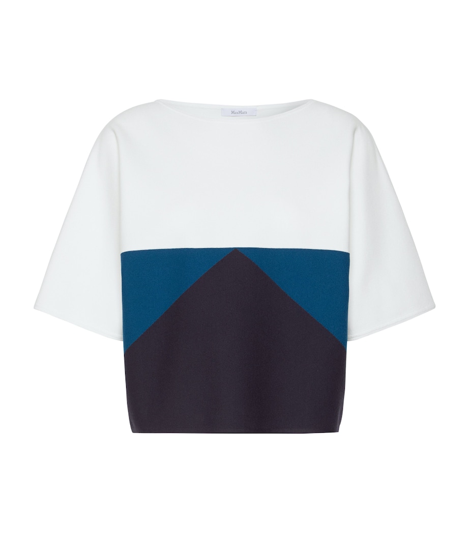Max Mara Womens Relaxed T-Shirt Navy Image 1