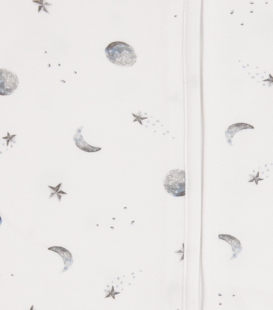 Rosa & Blue Starlit Moon All-In-One (0-3 Months) White Image 3