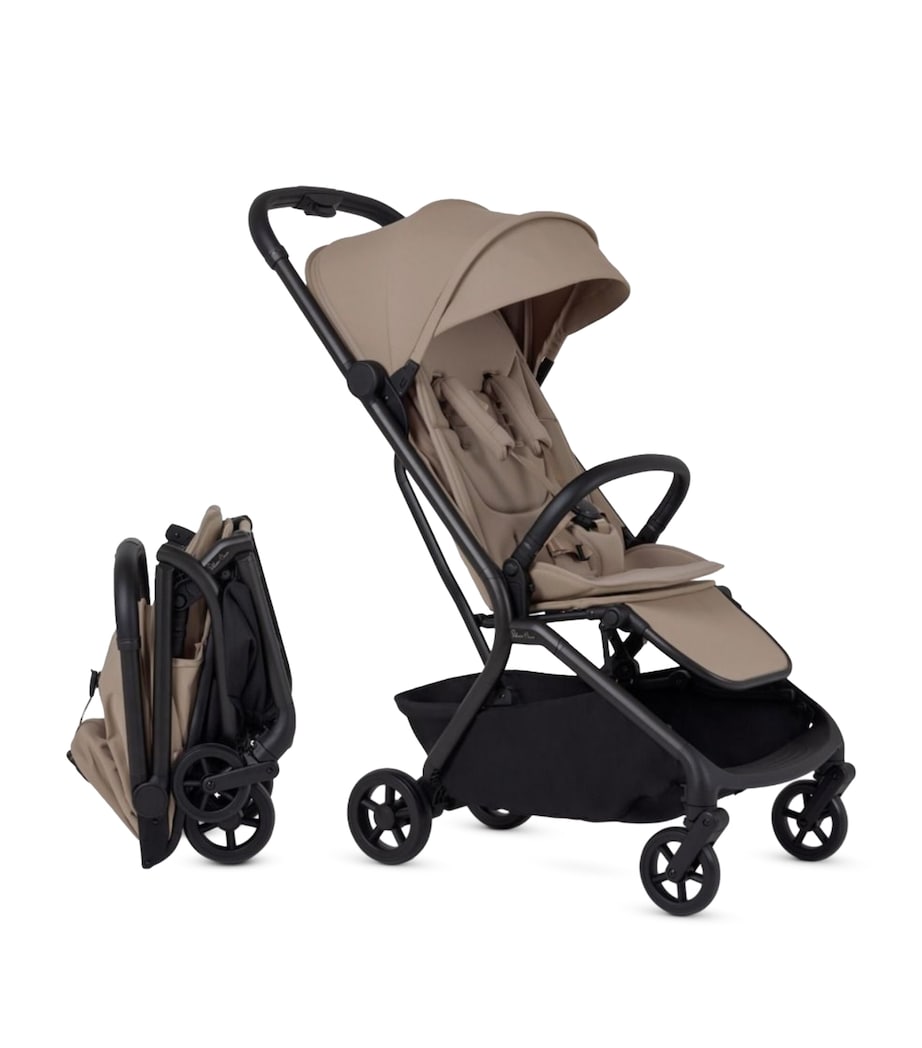 Silver Cross Nia Compact Travel Stroller Champagne Image 2