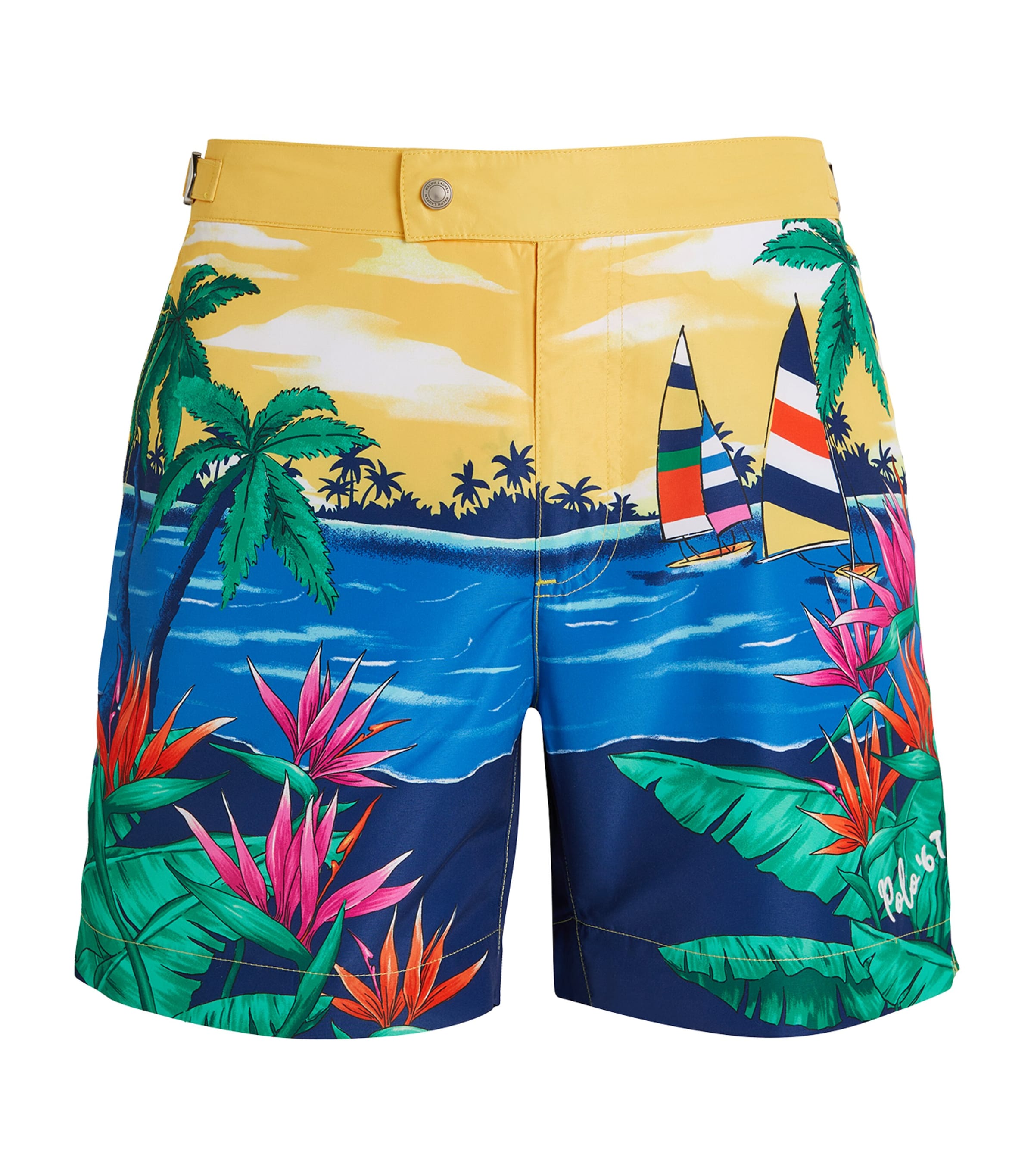 Polo Ralph Lauren Printed Monaco Swim Shorts