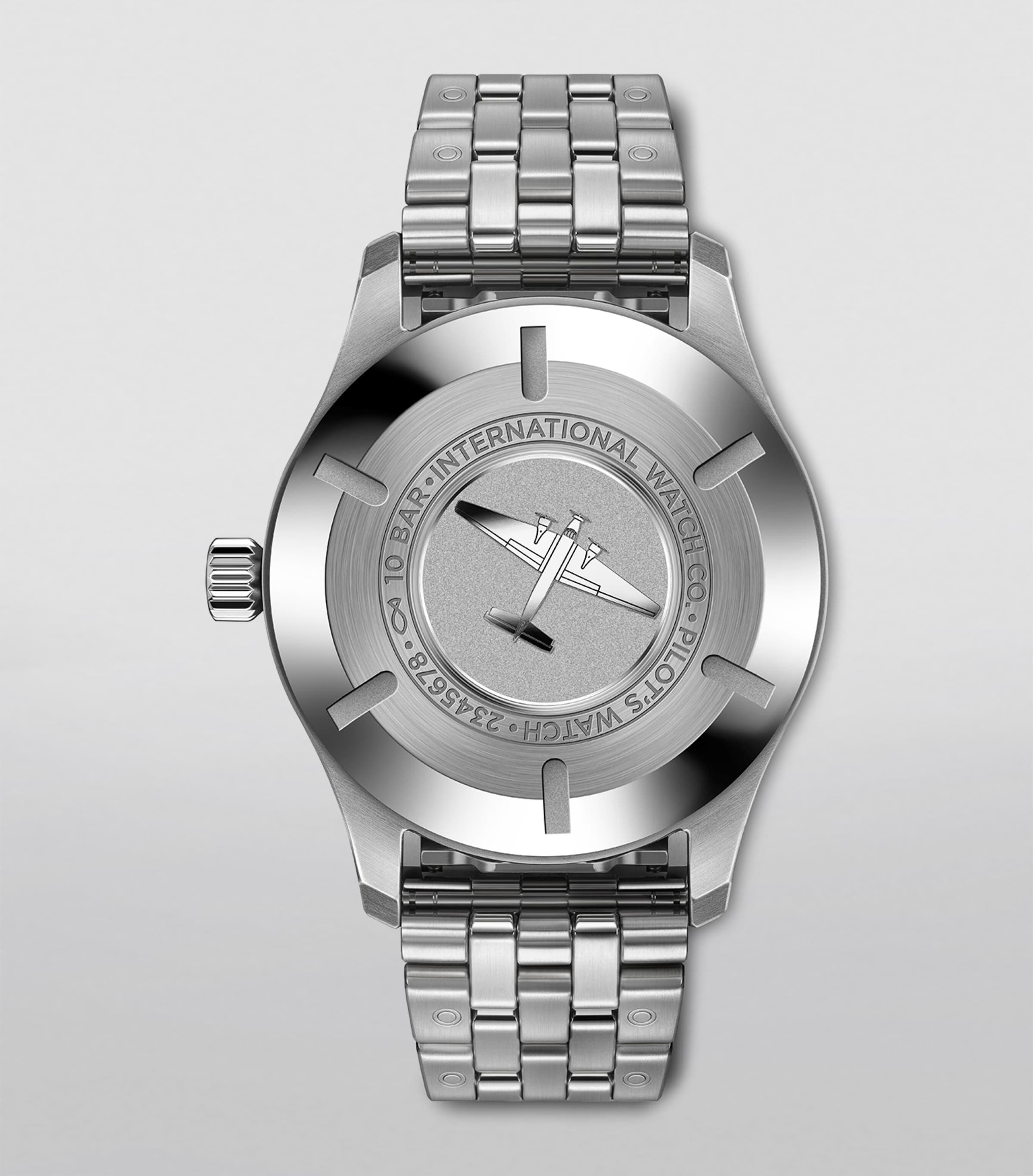 Stainless Steel Pilot's Mark XX Automatic Watch 40mm BLACK Image 2