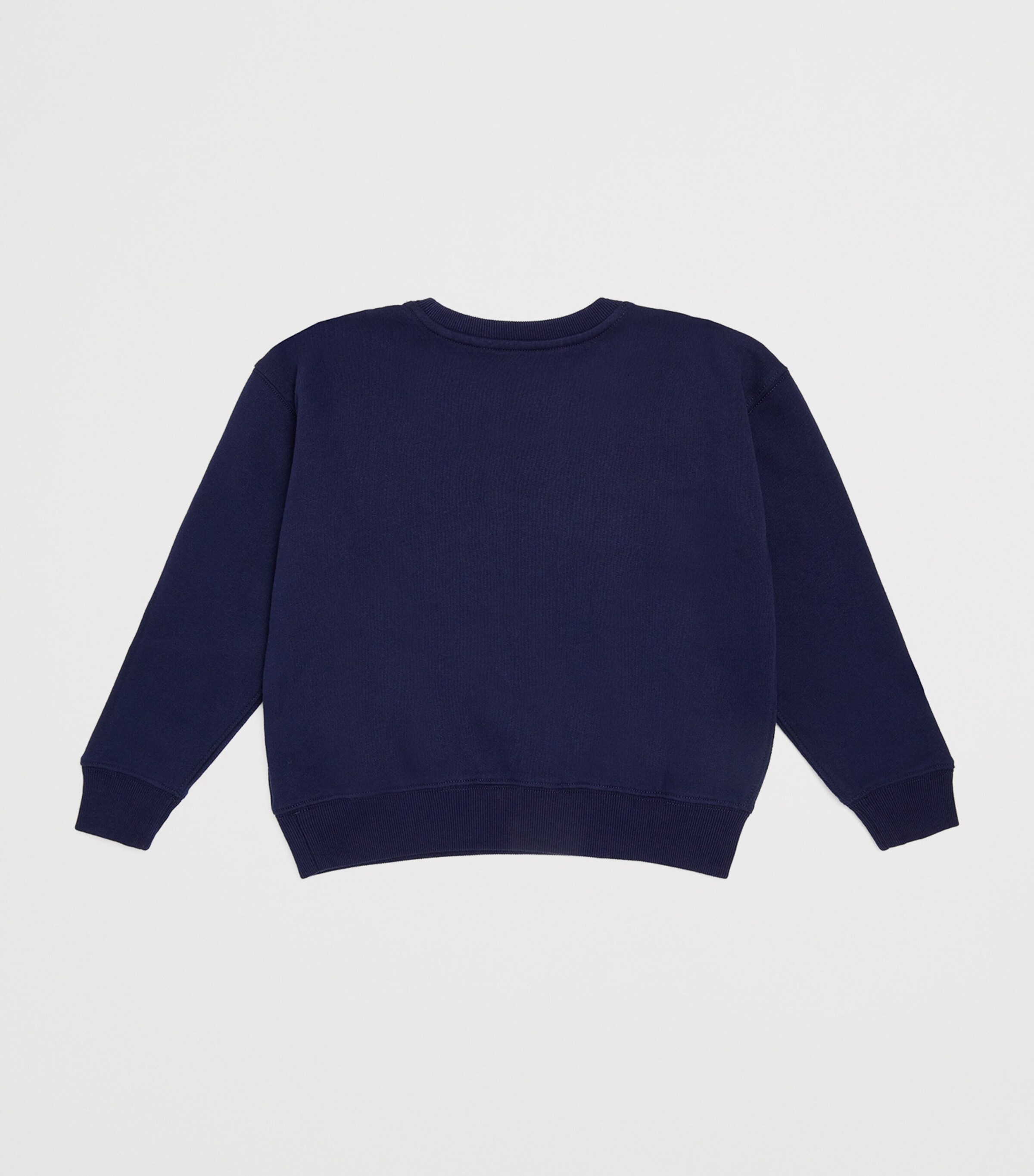 Ralph Lauren Kids Cotton-Blend Polo Bear Sweatshirt (7-14 Years) Navy Image 2
