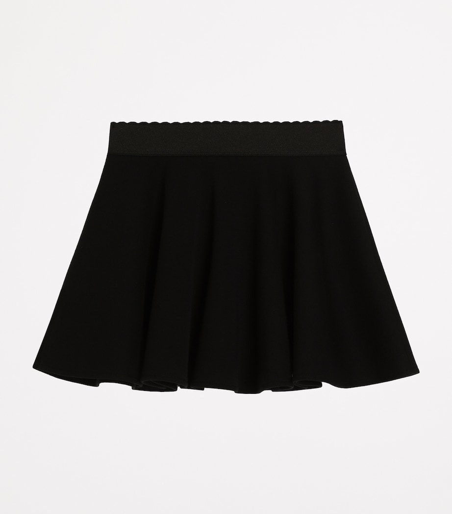 Cotton Skirt (8-12+ Years) N0000-BLACK Image 2