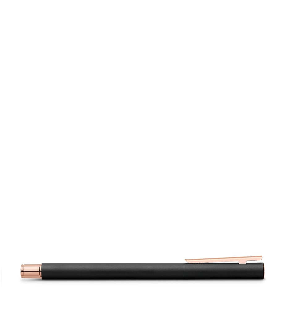 Faber-Castell Neo Slim Metal Fountain Pen Black Image 3