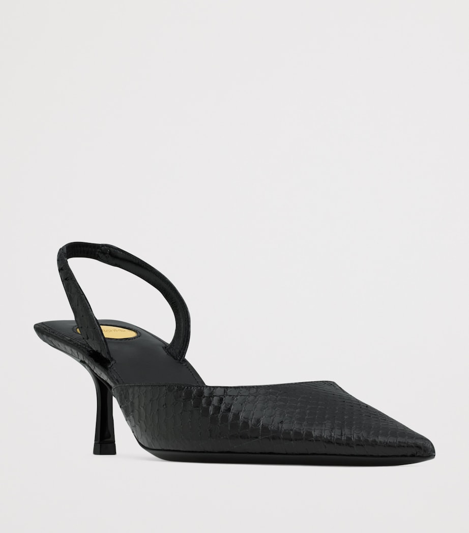 Python Leather Misty Slingbacks 55 1000 Image 3