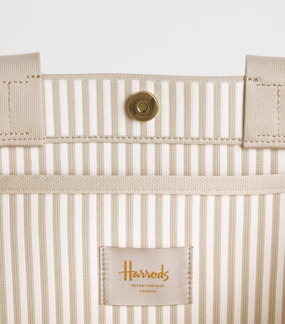 Harrods Medium Knights of Brompton Tote Bag Multi Print Image 5