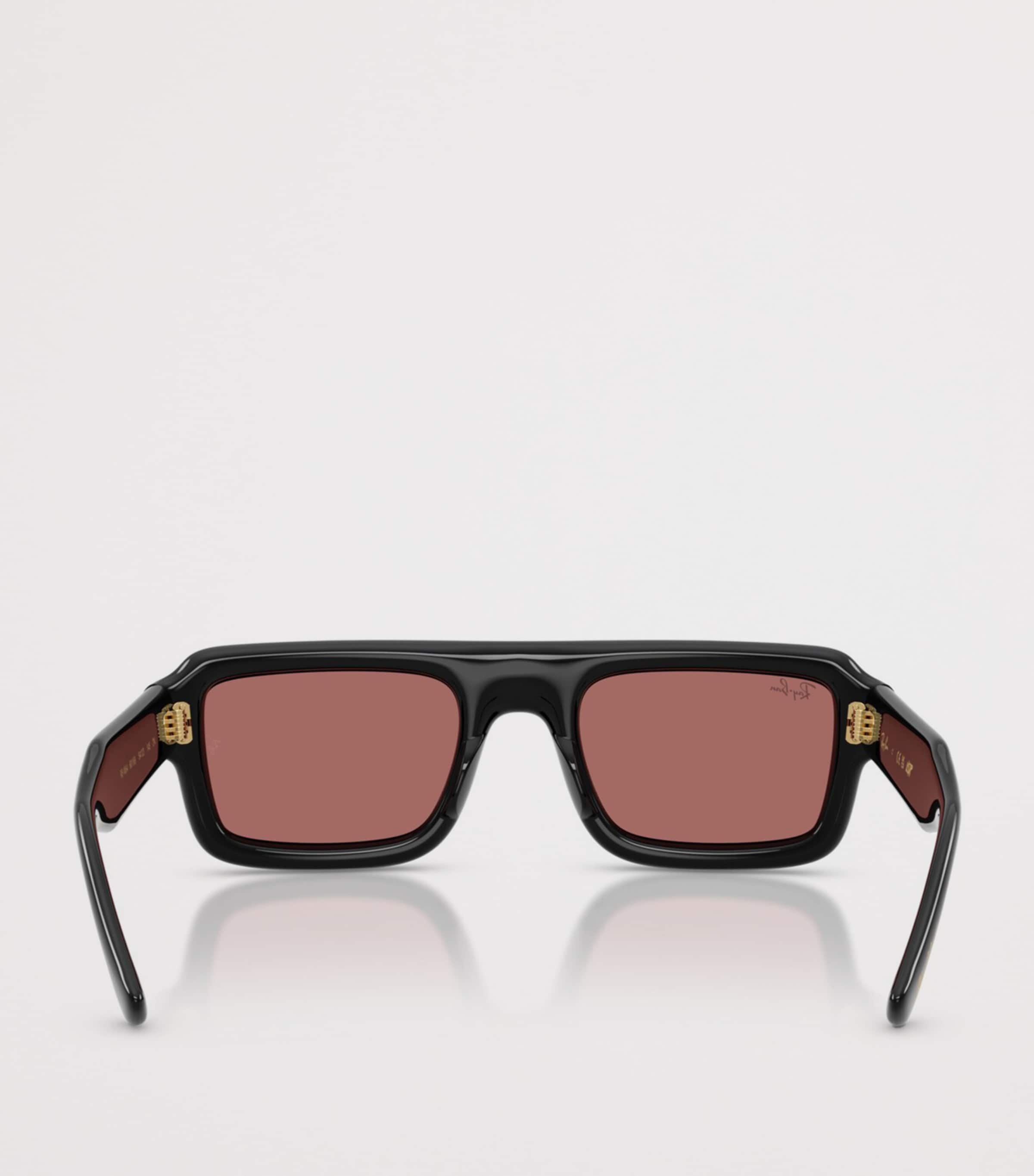 Ray-Ban Flacko Puffer Pilot Sunglasses Black Image 4