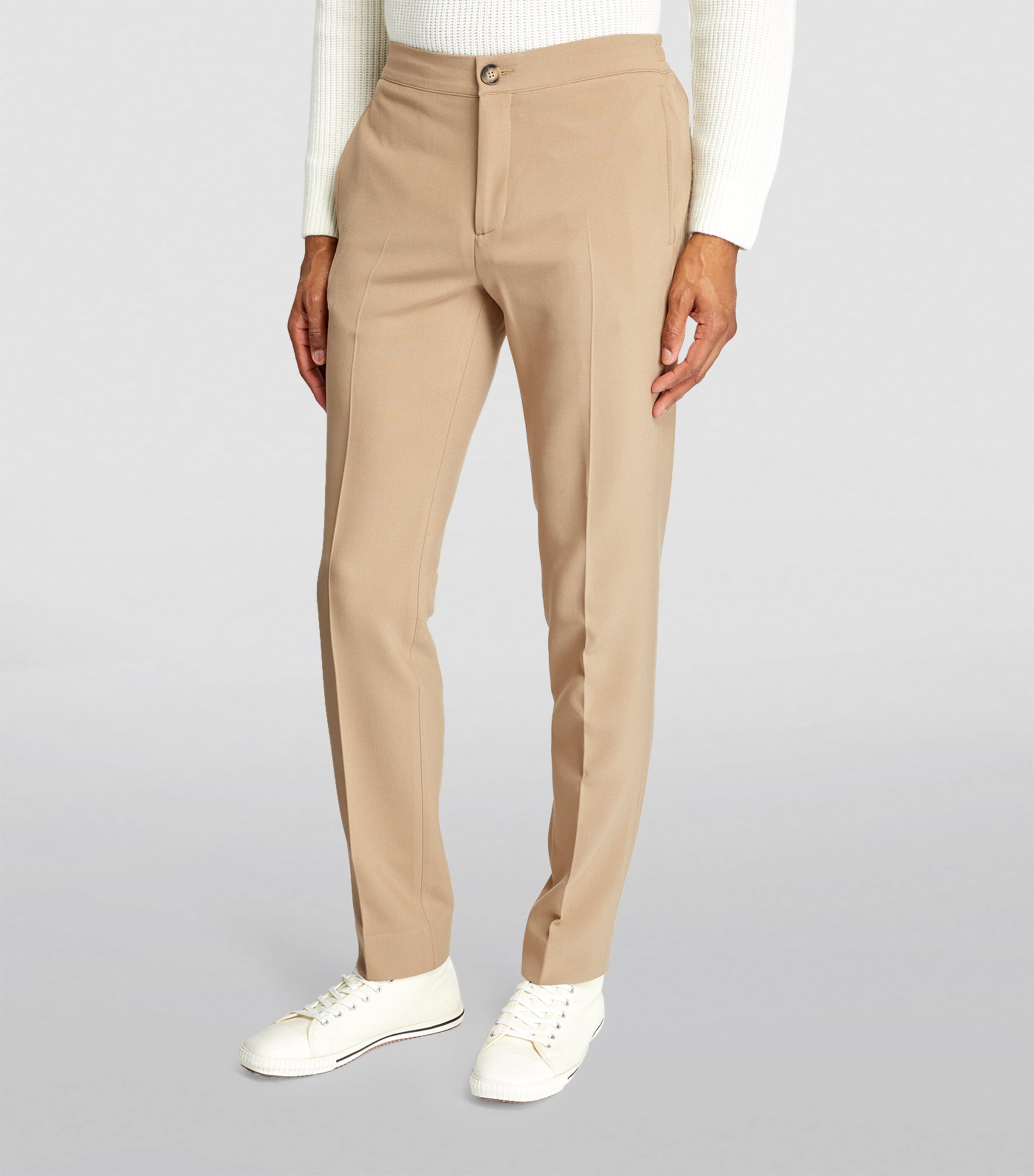 Jersey Sweatpants BEIGE Image 3