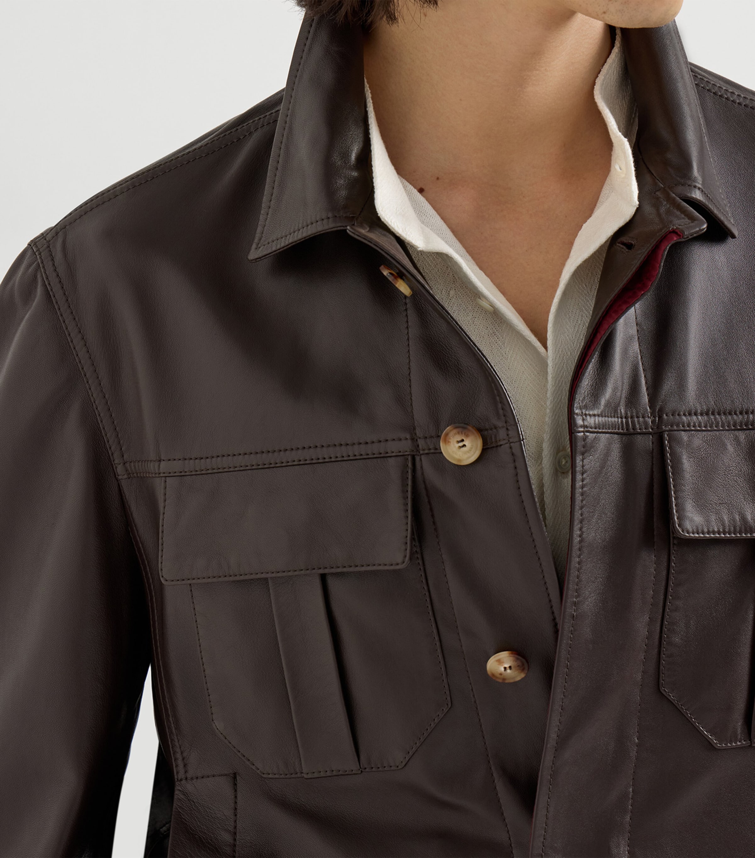 Nappa Leather Jacket CQV27 Image 6