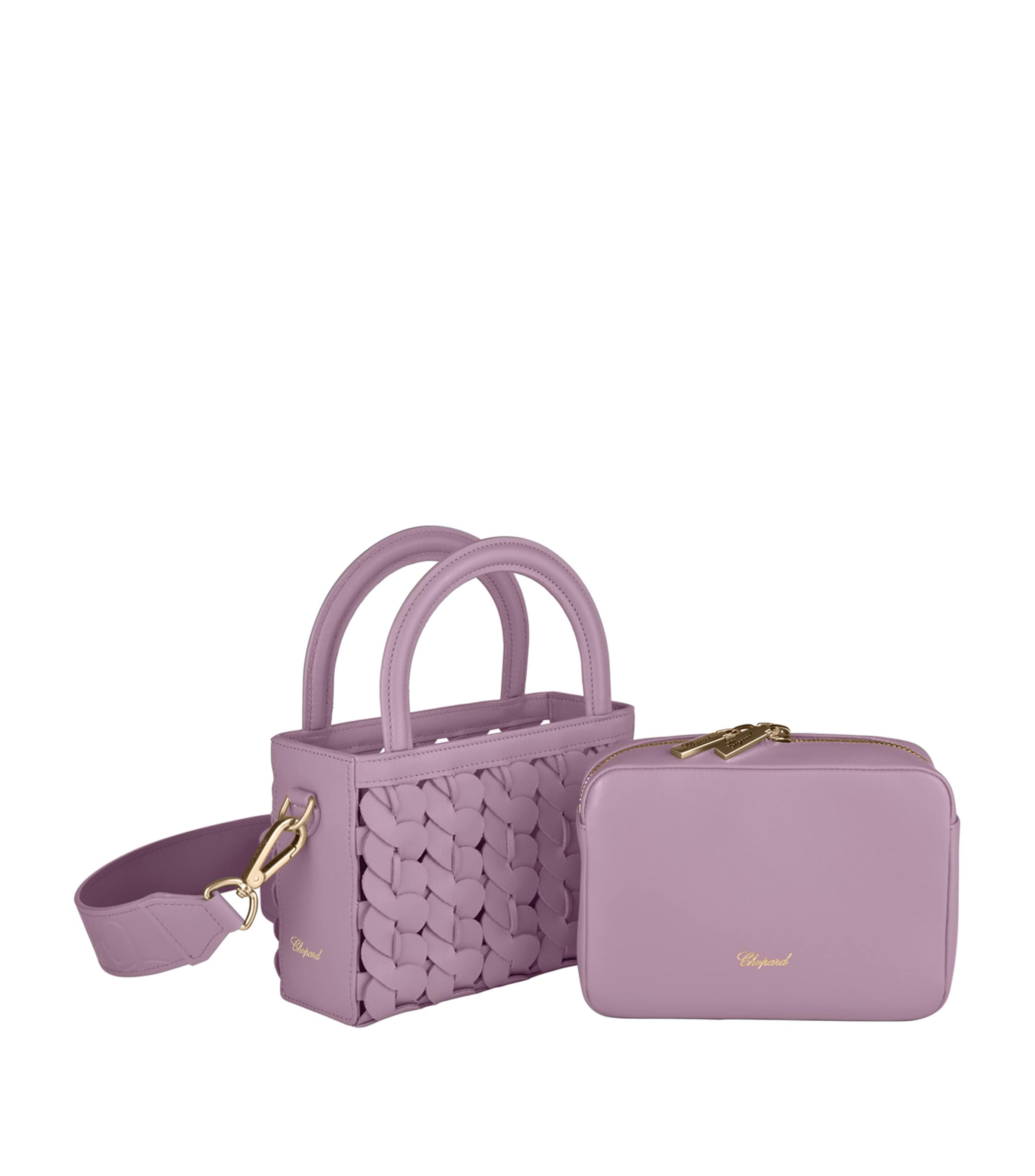 Micro Happy Hearts Top-Handle Bag LILAC Image 3