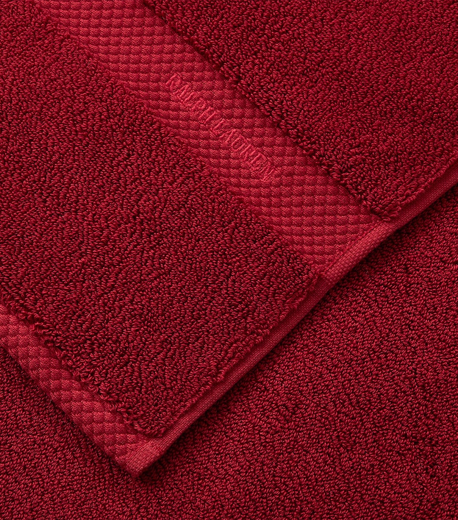 Avenue Hand Towel (50cm x 100cm) CARMIN Image 3