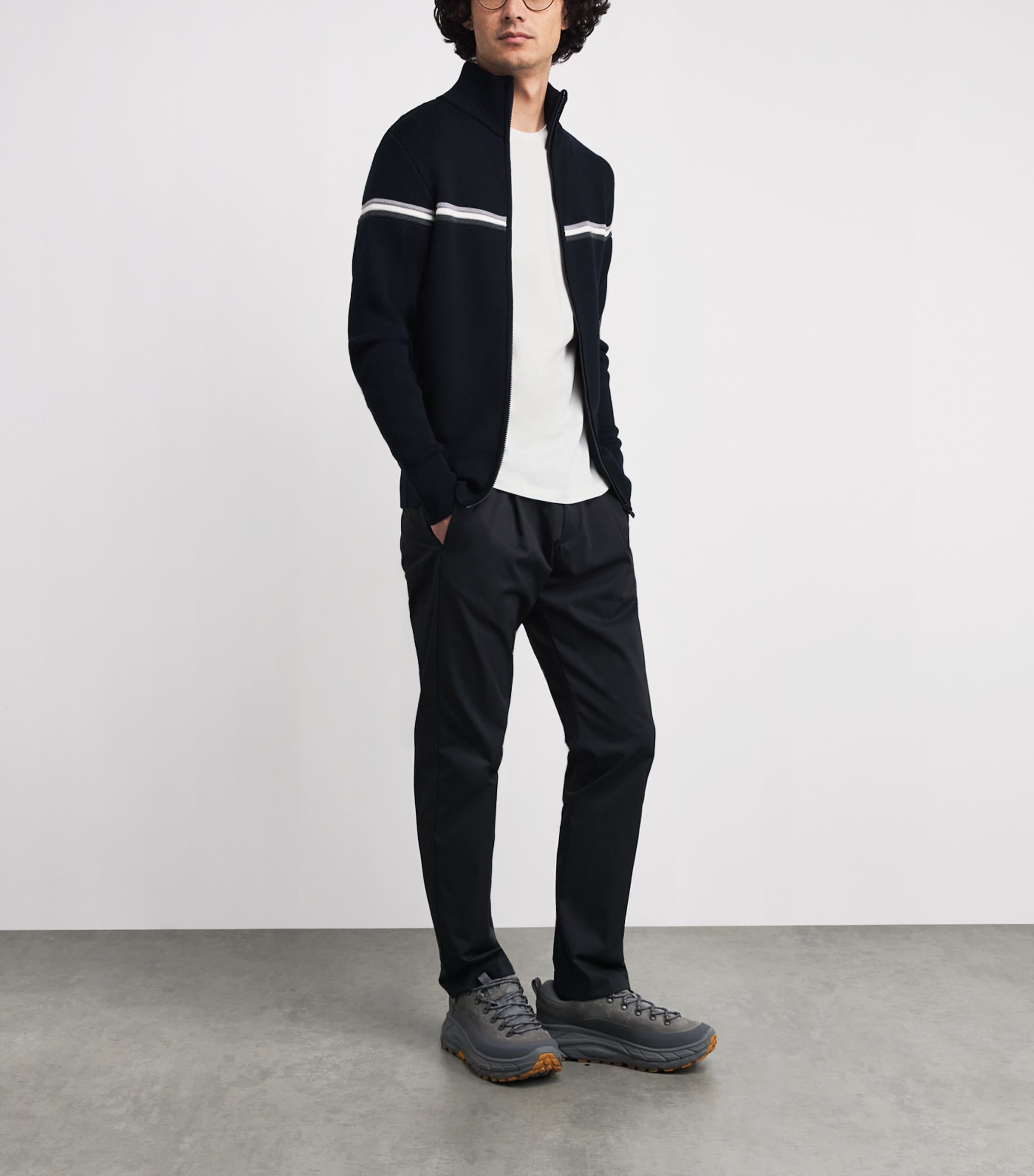 Stretch-Cotton T-Shirt 1000 WHITE Image 2