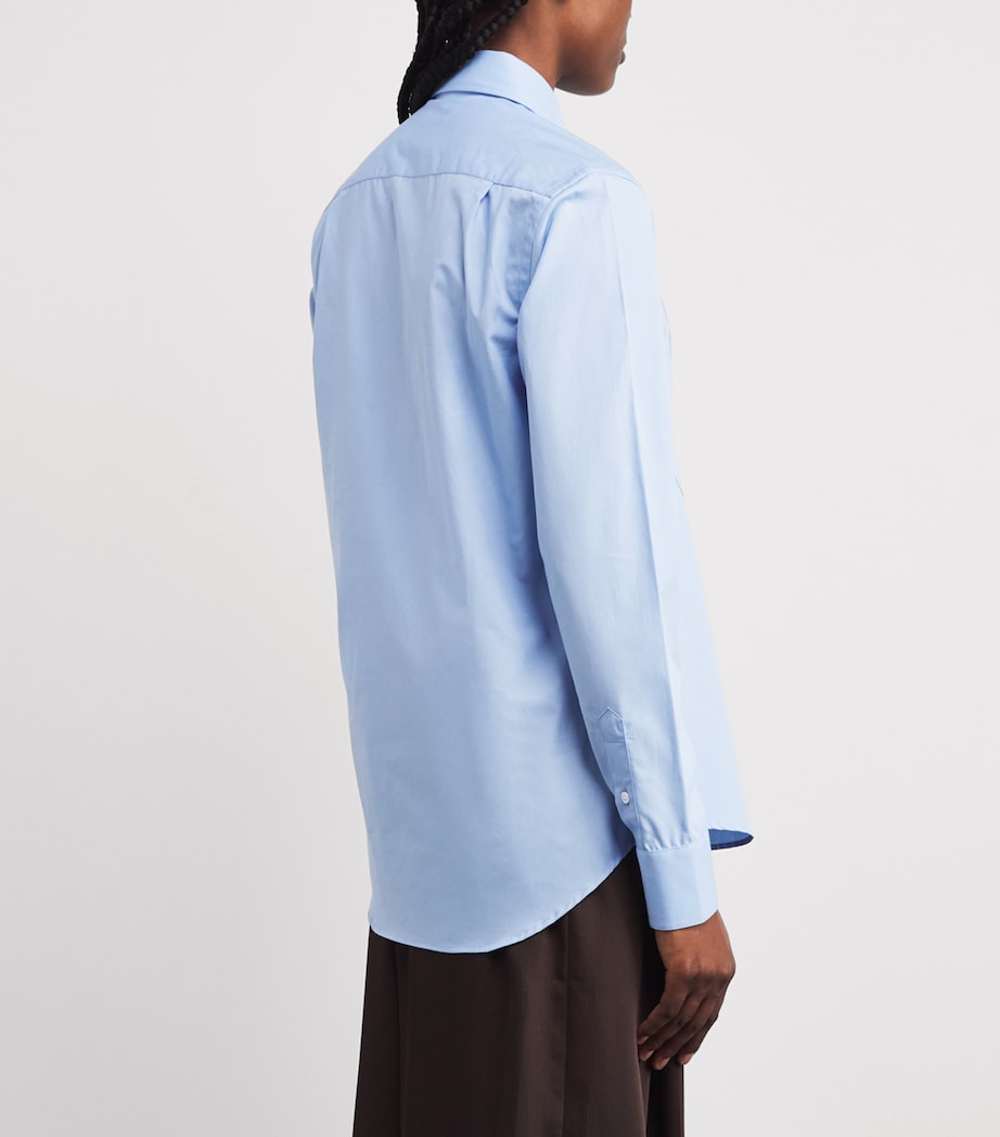 Organic Cotton Dress Shirt SKY BLUE Image 4