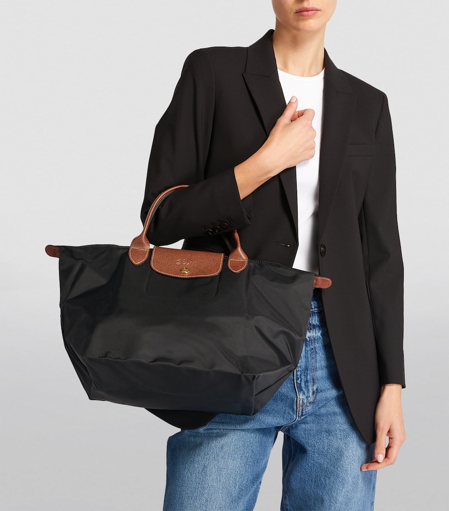 Medium Le Pliage Original Handbag 001 BLACK Image 4