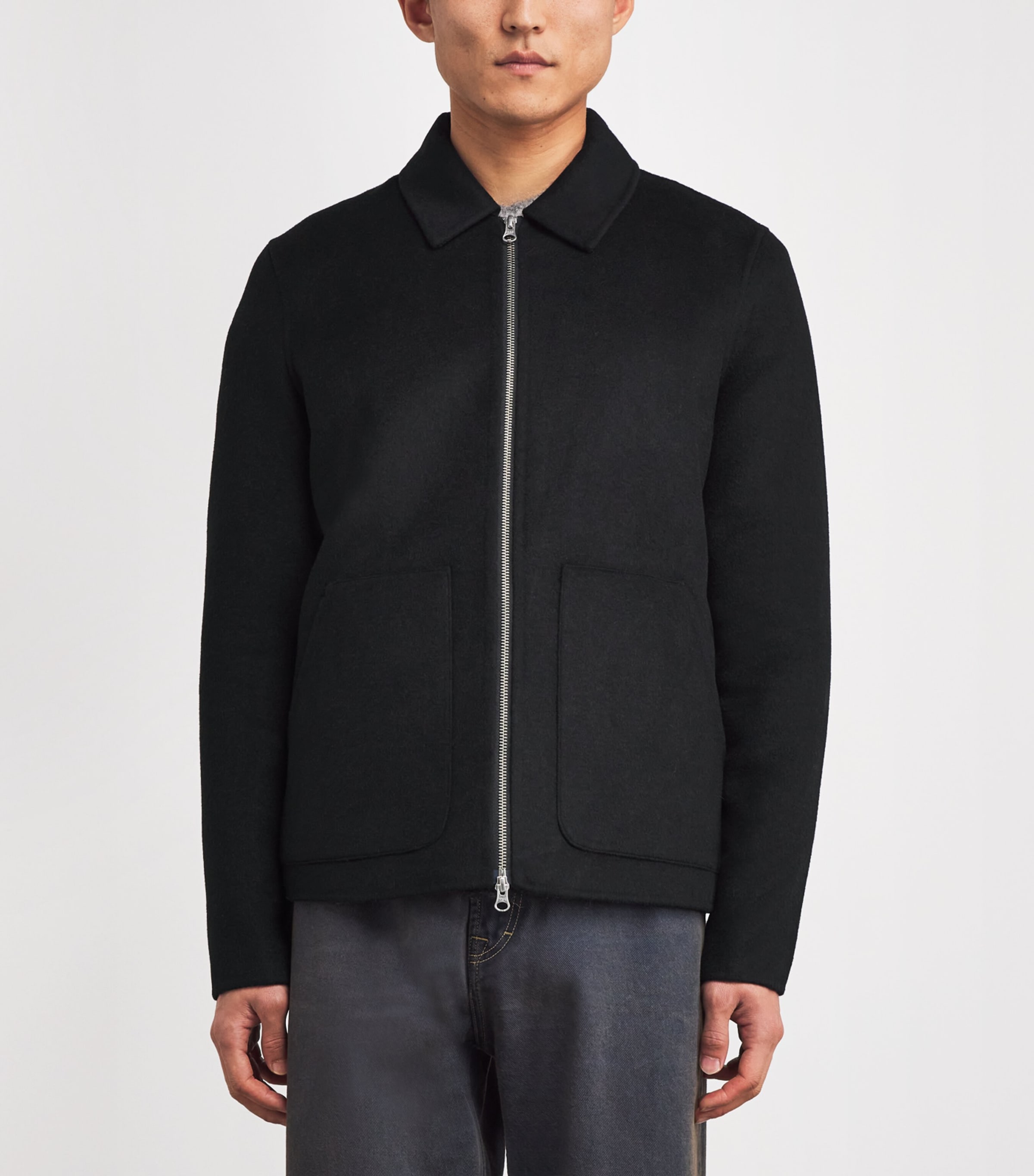 Wool-Blend Sapaulo Jacket BLACK Image 3