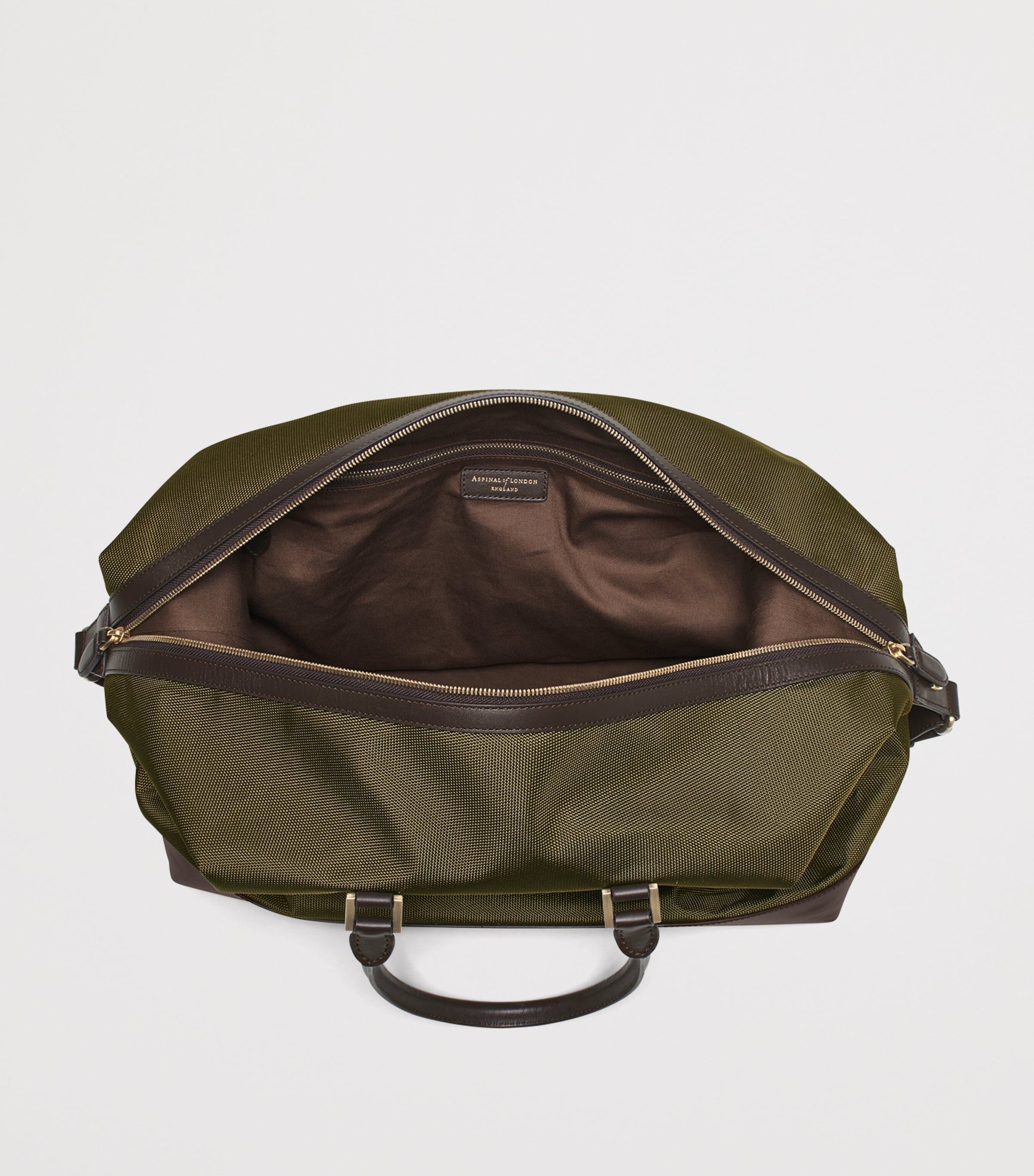 Nylon Weekend Bag KHAKI Image 4