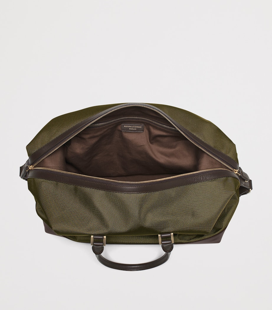 Nylon Weekend Bag KHAKI Image 4