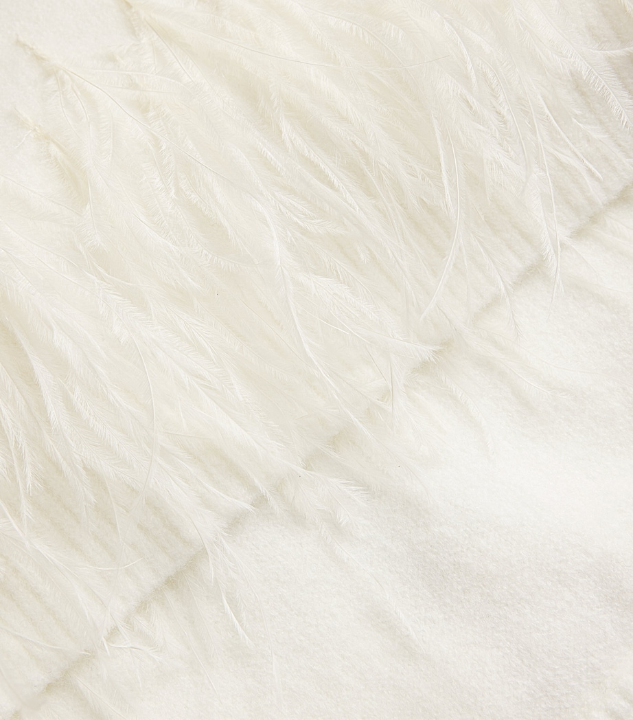 Feather Briana Mini Skirt IVORY Image 5