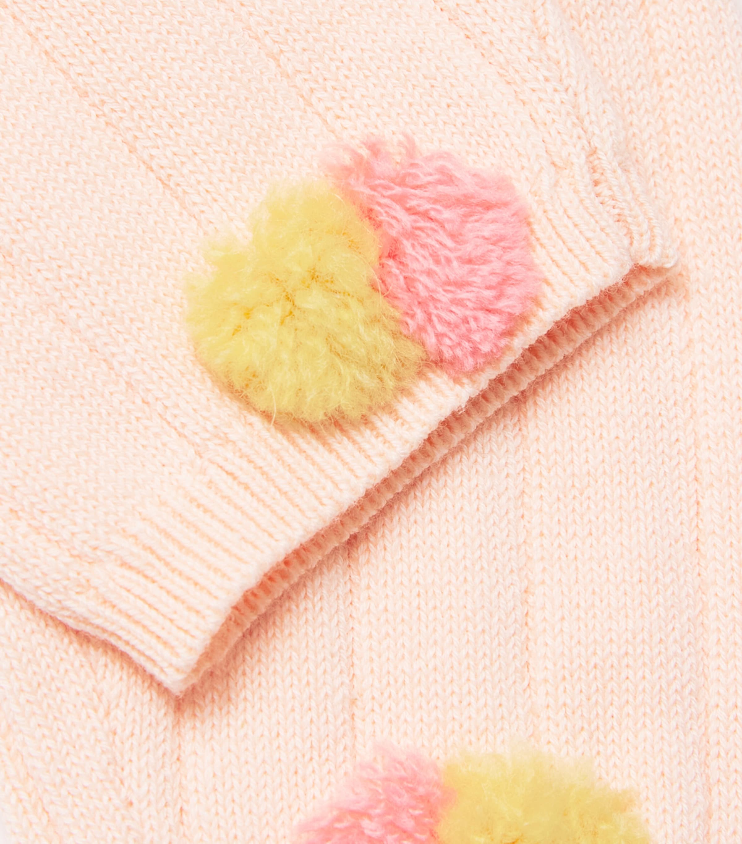 Louise Misha Cotton Ribbed Moldavia Leggings (3-24 Months) Blush Image 3
