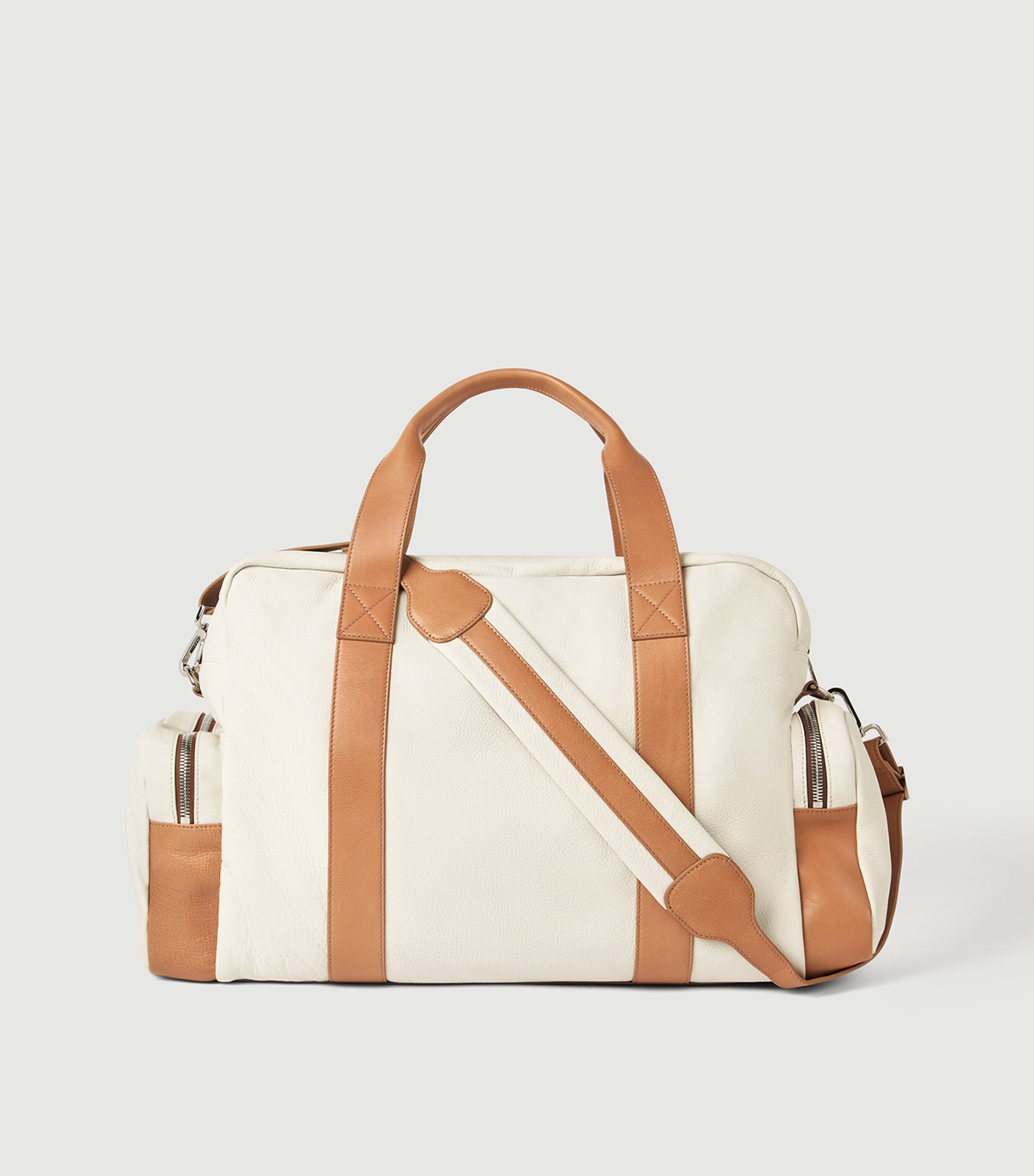 Brunello Cucinelli Grained Calfskin Leisure Bag Image 3