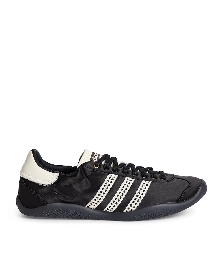 x Wales Bonner Satin Karintha Sneakers BLACK Image 1