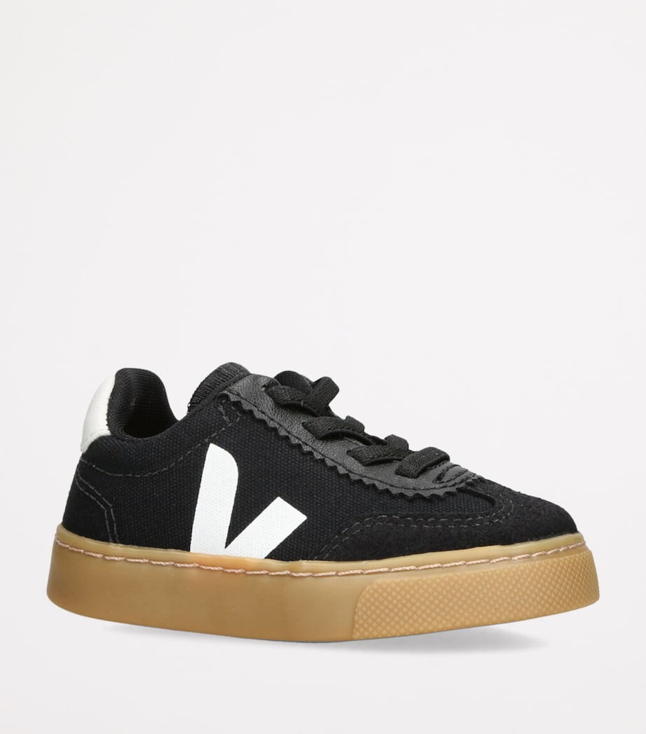 Canvas Volley Sneakers BLACK Image 3