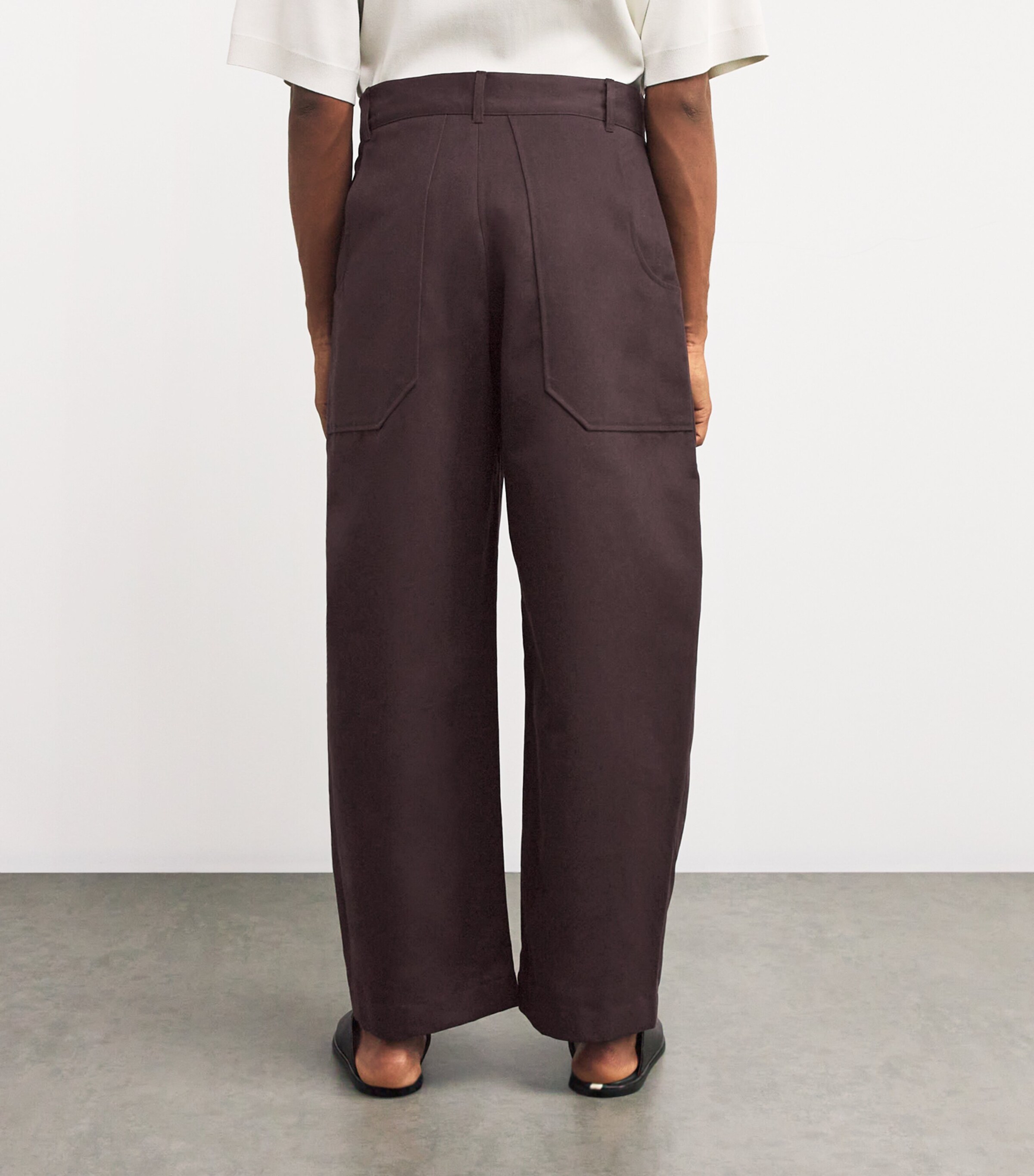 Cotton Carpenter Trousers CONKER Image 4