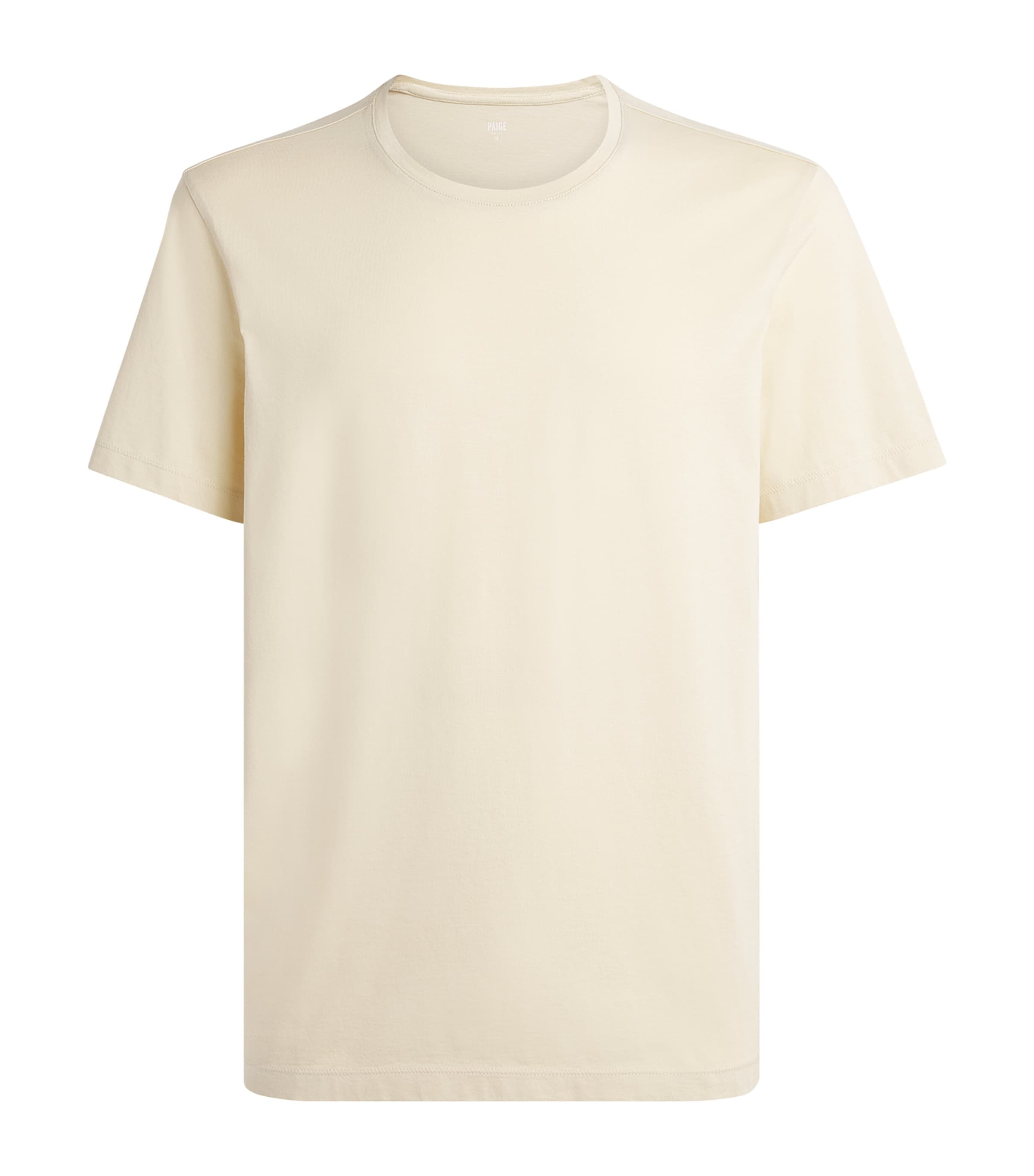 PAIGE Mens Pima Cotton Sorden T-Shirt Hazen Image 1